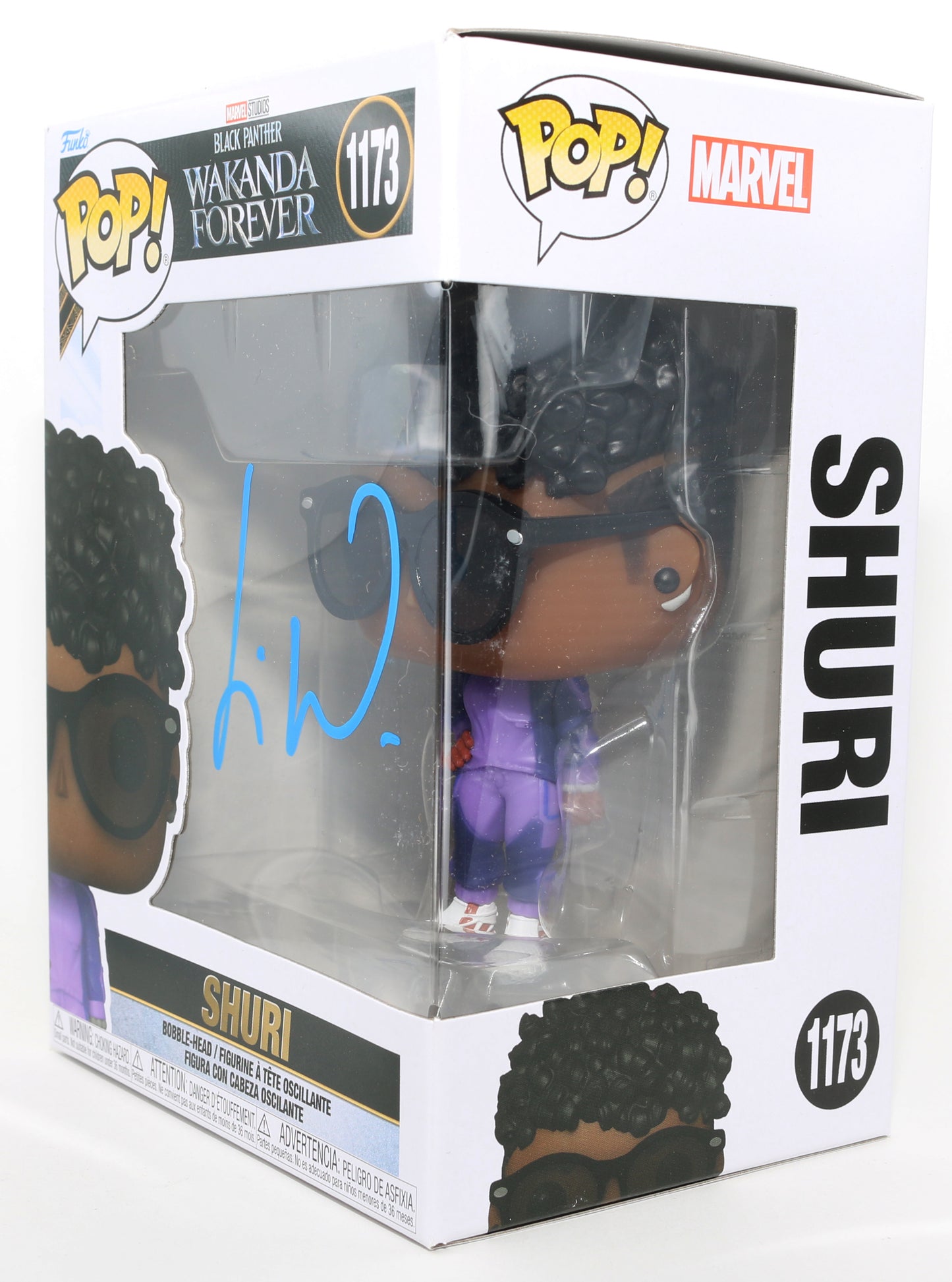 
                  
                    Letitia Wright as Shuri in Black Panther: Wakanda Forever Signed Funko POP! #1173
                  
                