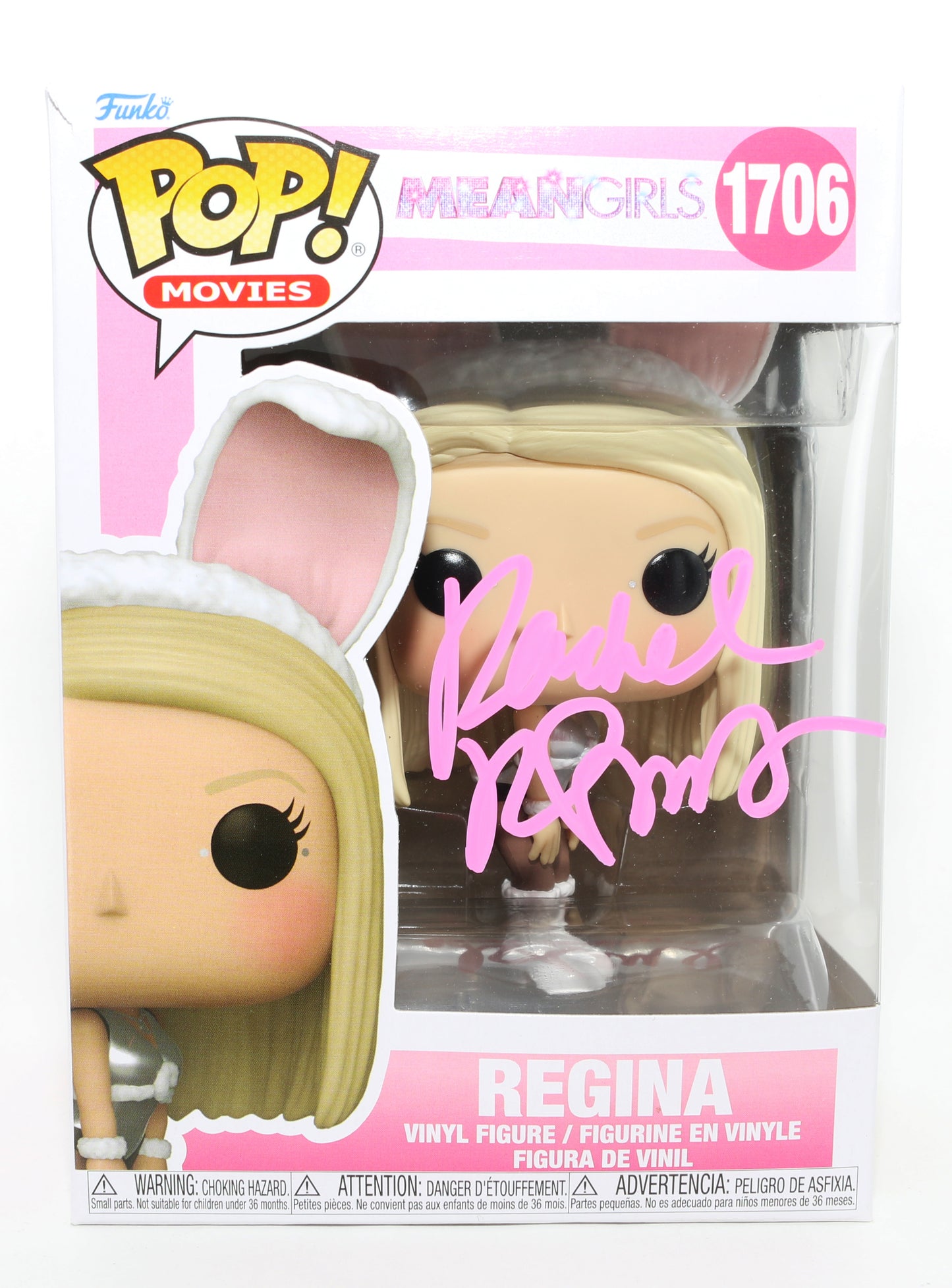 
                  
                    Rachel McAdams as Regina George in Mean Girls Signed Funko POP! #1706
                  
                
