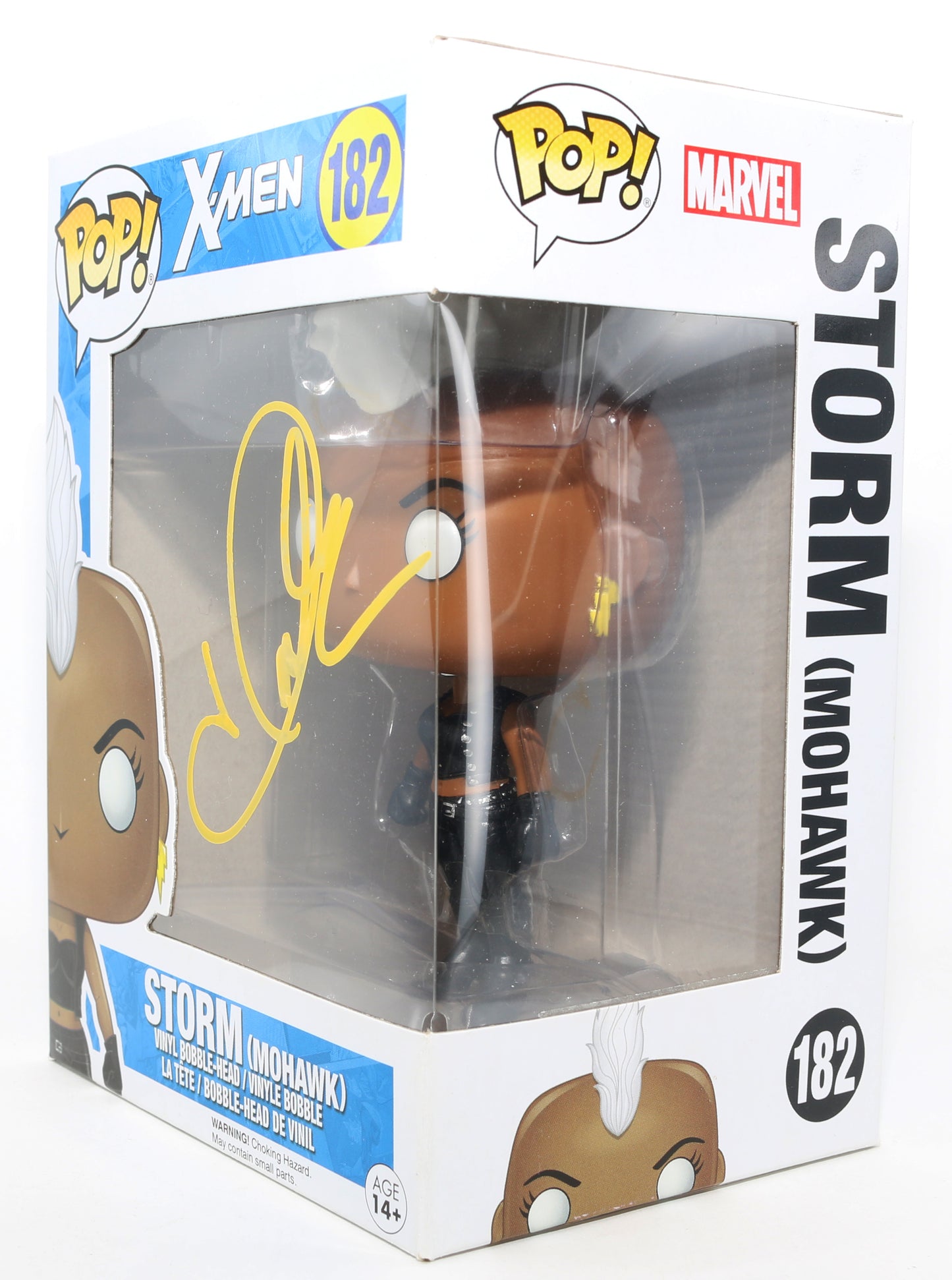 
                  
                    Halle Berry as Storm [Mohawk] in X-Men Comics Signed Funko POP! #182
                  
                