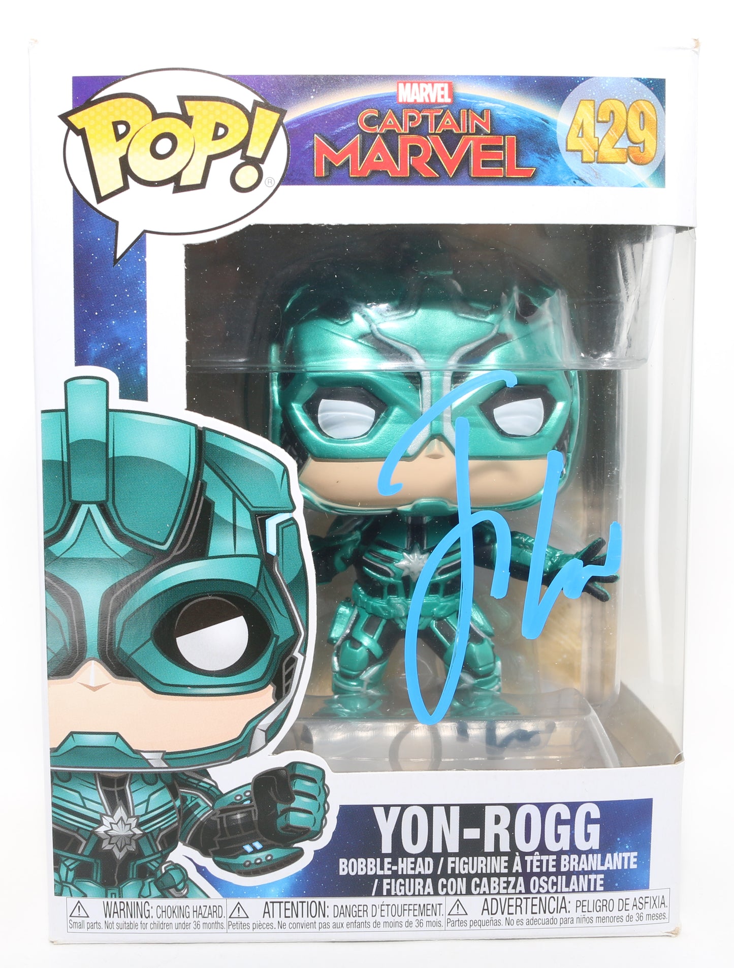 
                  
                    Jude Law as Yon-Rogg in Captain Marvel Signed Funko POP! #429
                  
                