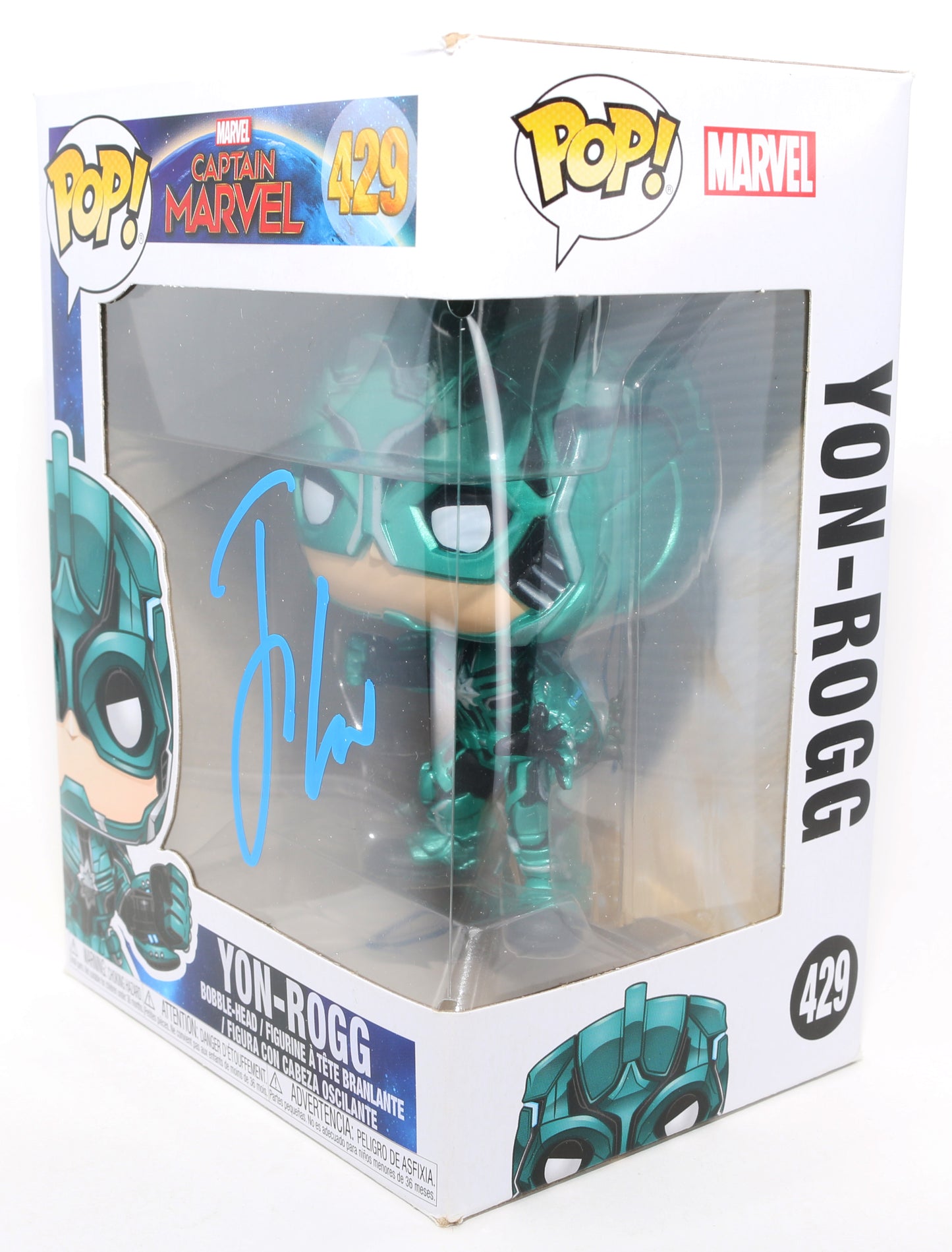 
                  
                    Jude Law as Yon-Rogg in Captain Marvel Signed Funko POP! #429
                  
                