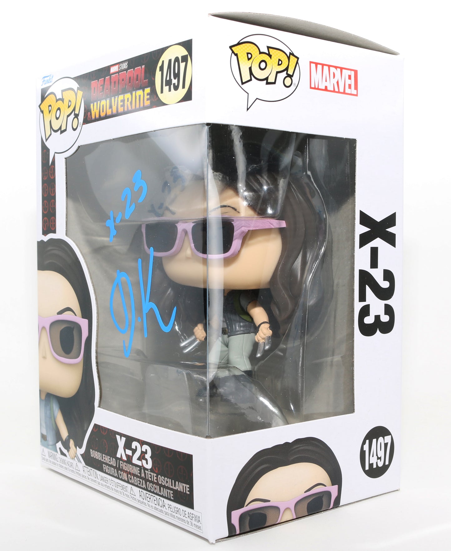 
                  
                    Dafne Keen as X-23 in Deadpool & Wolverine Signed Funko POP! #1497 with Character Name
                  
                