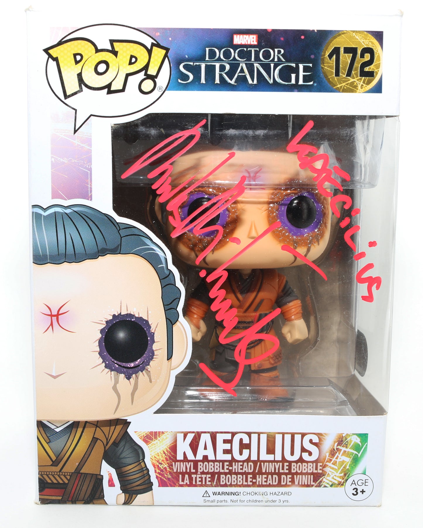 
                  
                    Mads Mikkelsen as Kaecilius in Doctor Strange (SWAU) Signed Funko POP! #172 with Character Name
                  
                