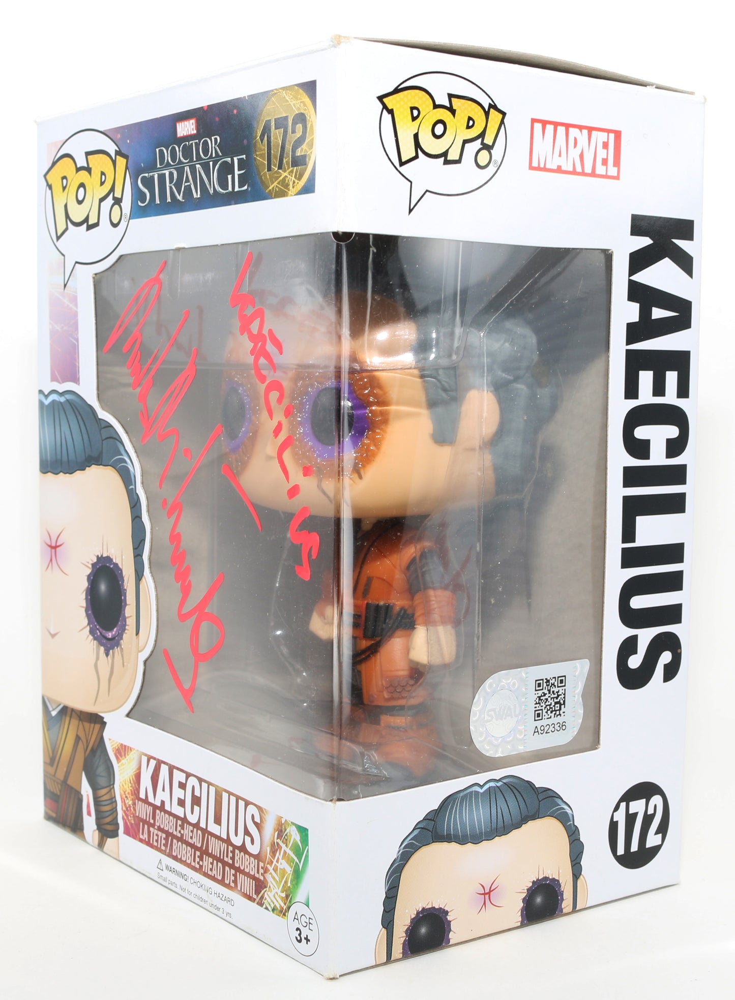 
                  
                    Mads Mikkelsen as Kaecilius in Doctor Strange (SWAU) Signed Funko POP! #172 with Character Name
                  
                