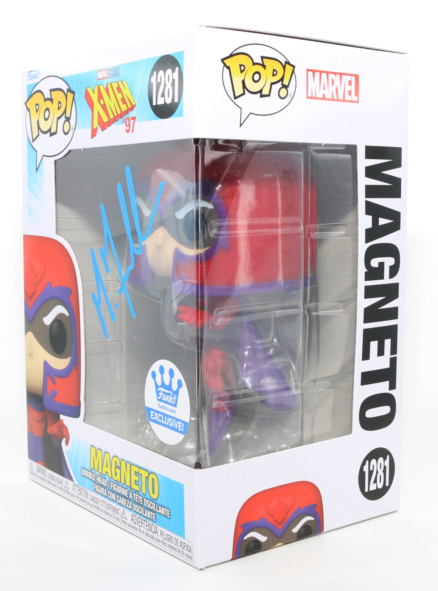 
                  
                    Michael Fassbender as Magneto in X-Men Funko Store Exclusive Signed Funko POP! #1281
                  
                