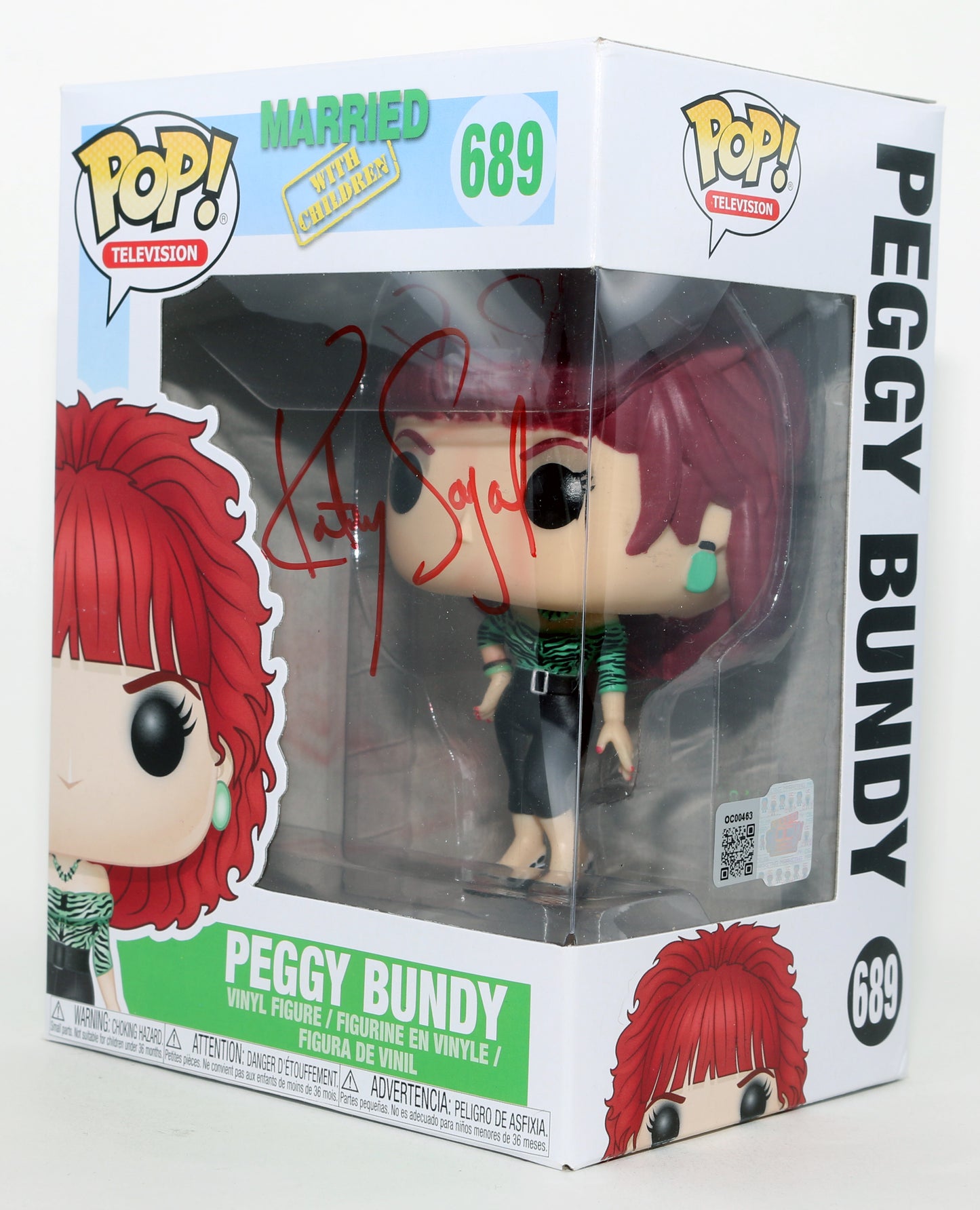 
                  
                    Katey Sagal as Peggy Bundy in Married with Children Signed Funko POP! #689
                  
                