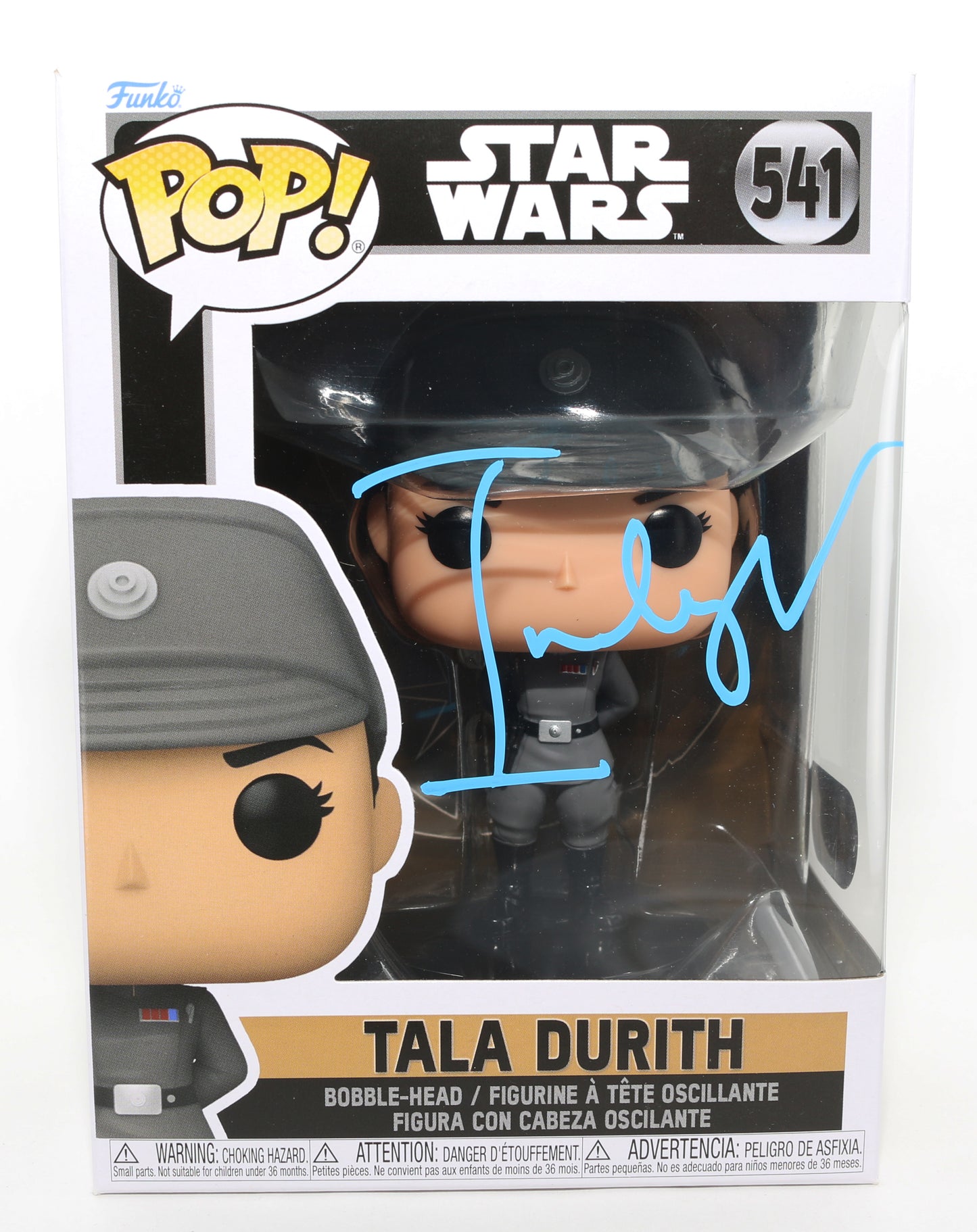 
                  
                    Indira Varma as Tala Durith in Star Wars: Obi-Wan Kenobi (SWAU) Signed Funko POP! #541
                  
                