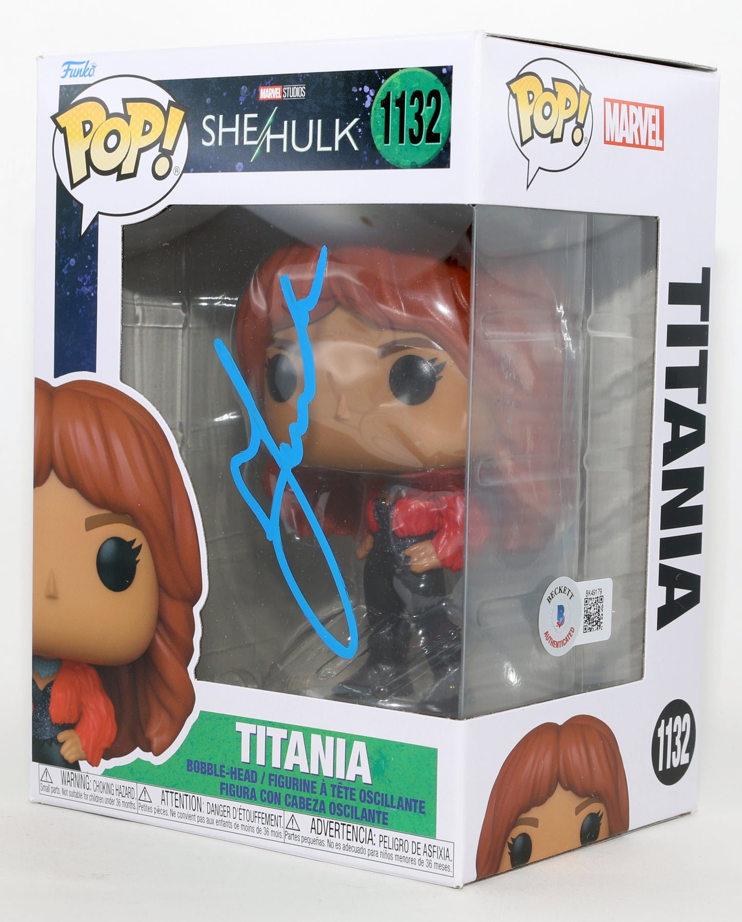 
                  
                    Jameela Jamil as Titania in She-Hulk (Beckett) Signed Funko POP! #1132
                  
                
