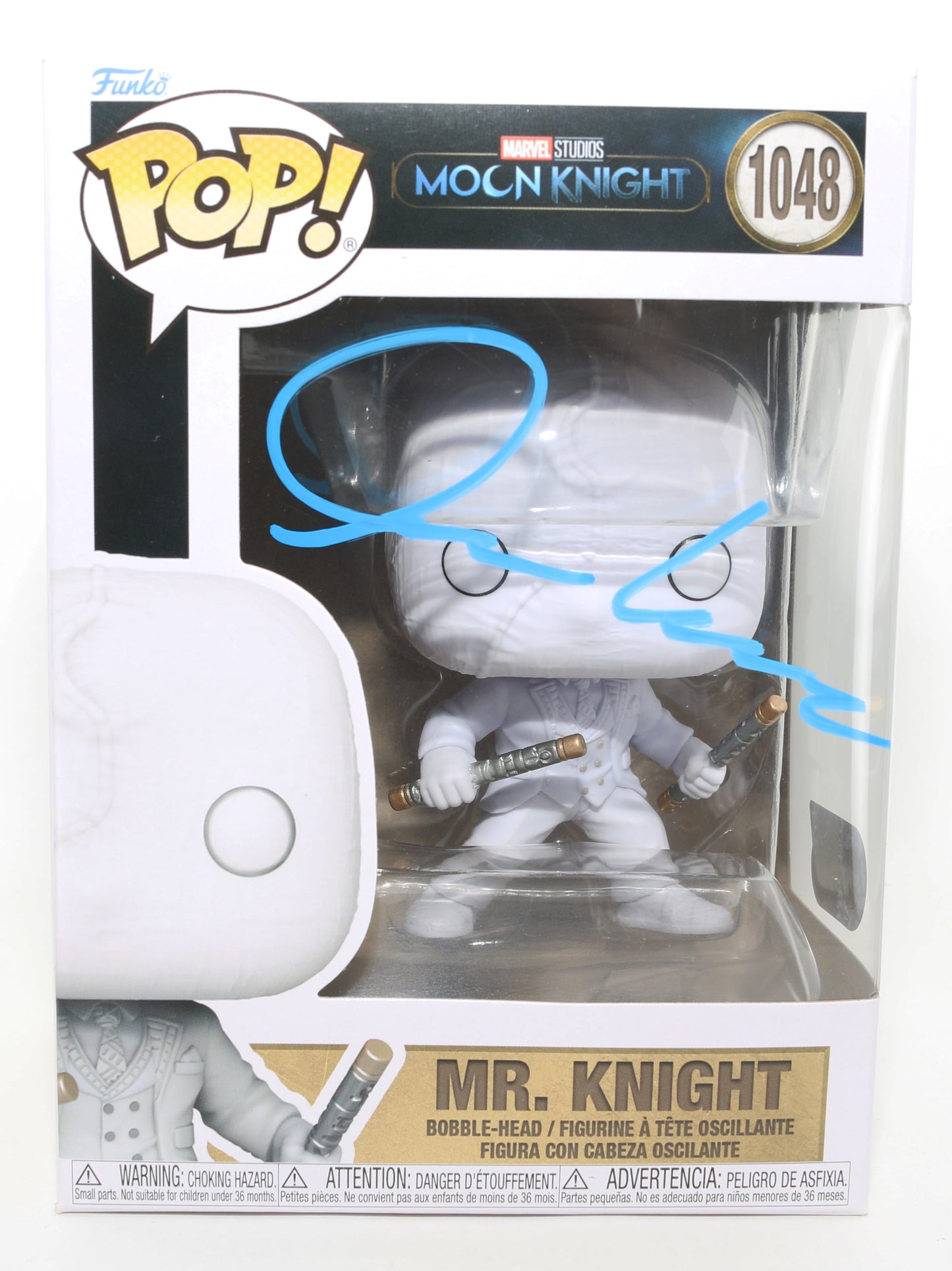 
                  
                    Oscar Isaac as Mr. Knight in Moon Knight (SWAU) Signed Funko POP! #1048
                  
                