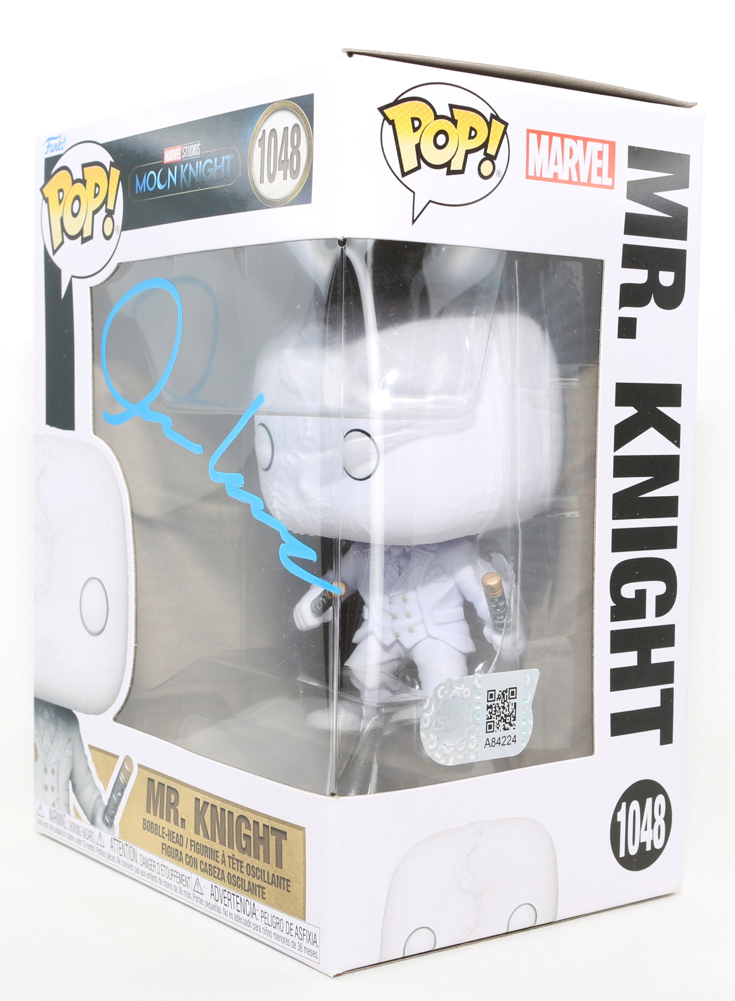 
                  
                    Oscar Isaac as Mr. Knight in Moon Knight (SWAU) Signed Funko POP! #1048
                  
                