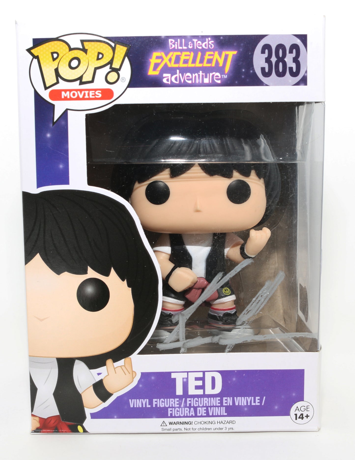 
                  
                    Keanu Reeves as Ted in Bill & Ted's Excellent Adventure (Beckett) Signed Funko POP! #383
                  
                