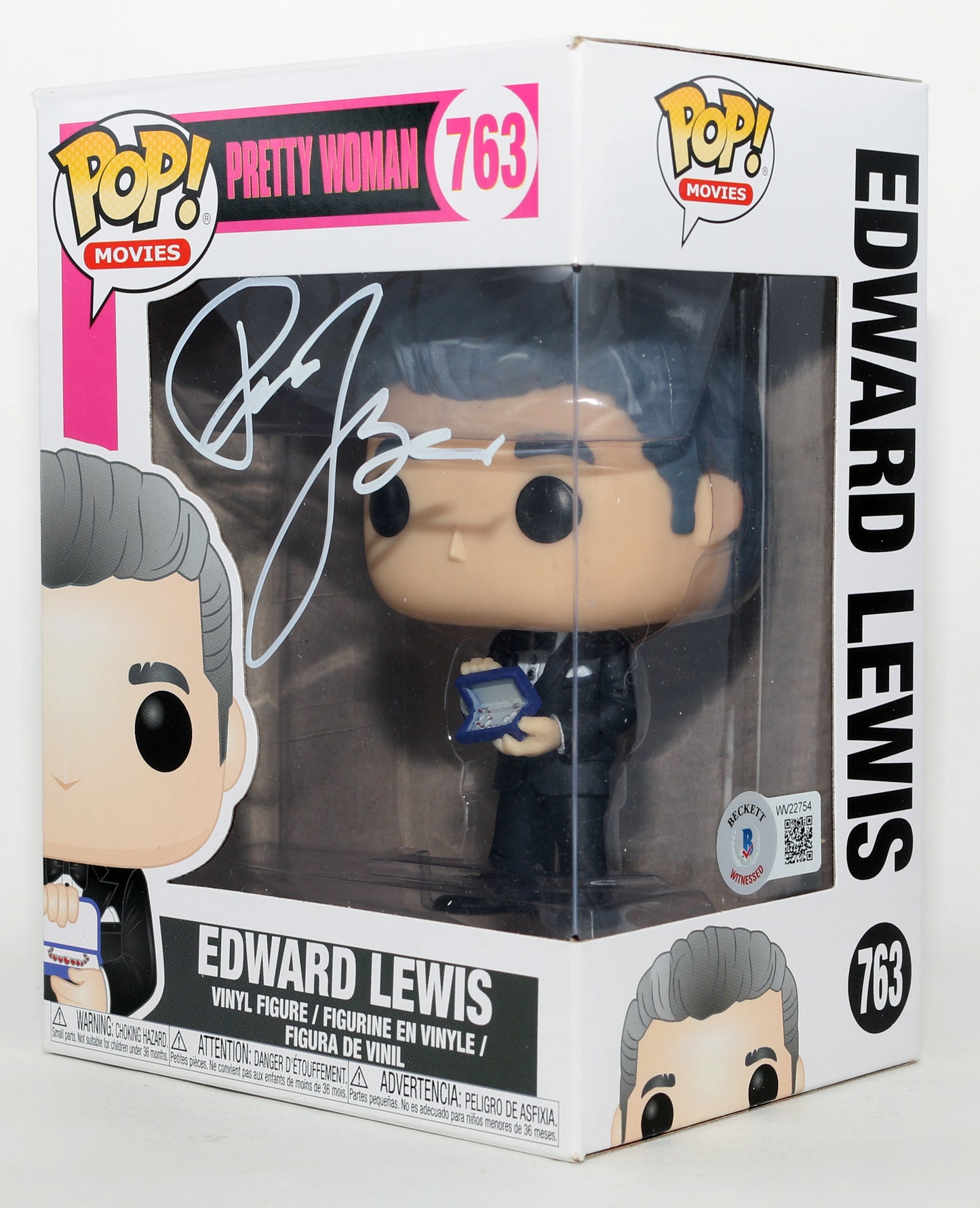 
                  
                    Richard Gere as Edward Lewis in Pretty Woman (Beckett Witnessed) Signed Funko POP! #763
                  
                