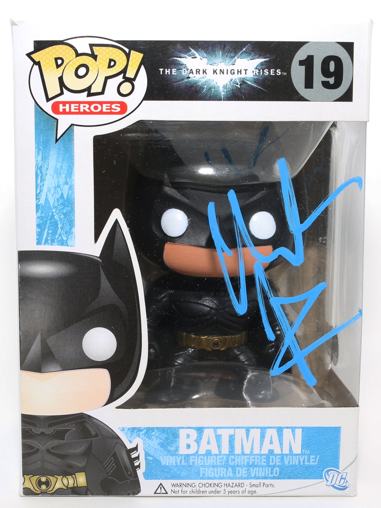 
                  
                    Christian Bale as Batman in The Dark Knight Rises (Beckett) Signed Funko POP! #19
                  
                