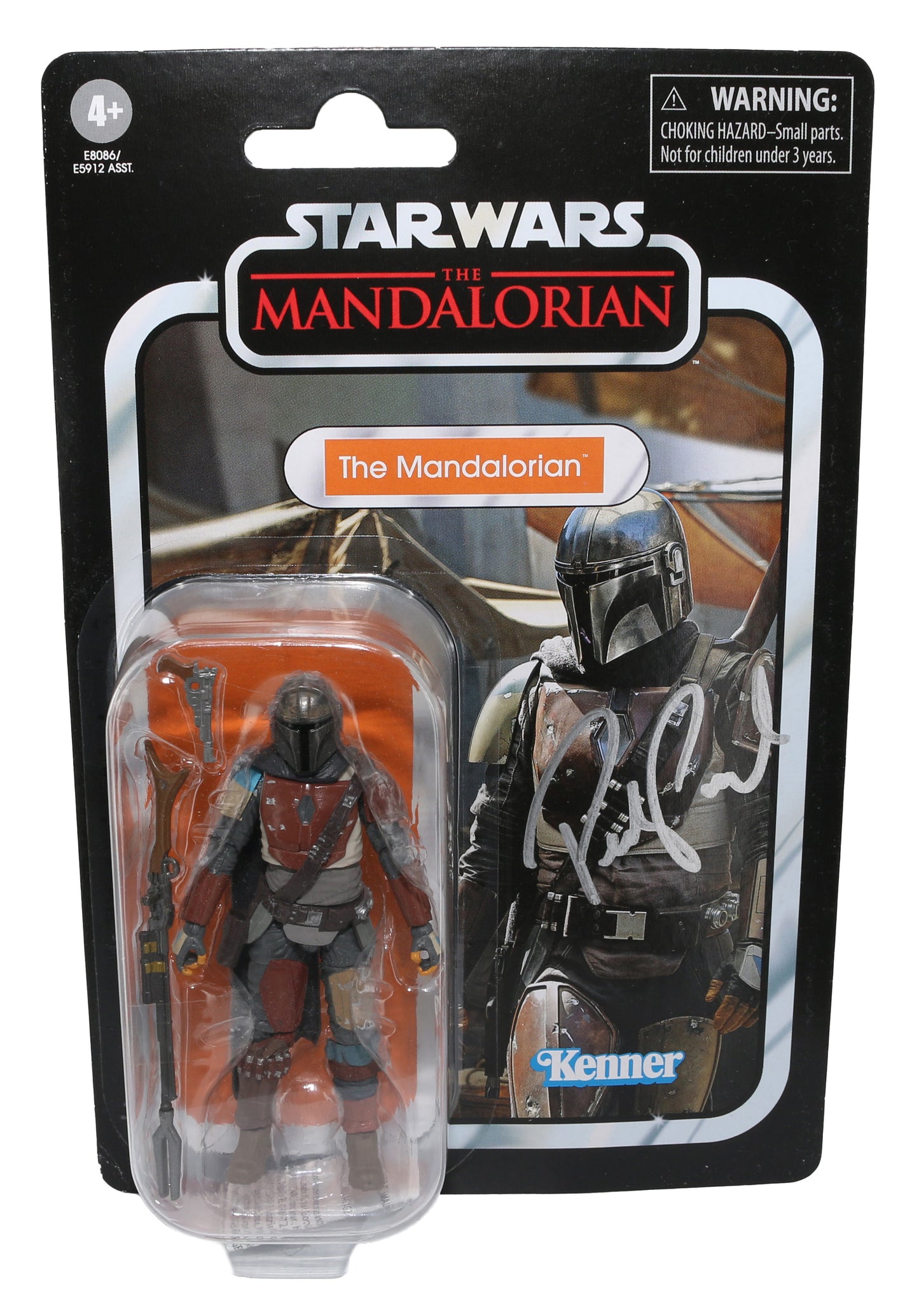 
                  
                    Pedro Pascal as The Mandalorian in Star Wars: The Mandalorian (SWAU Withnessed) Signed Action Figure
                  
                