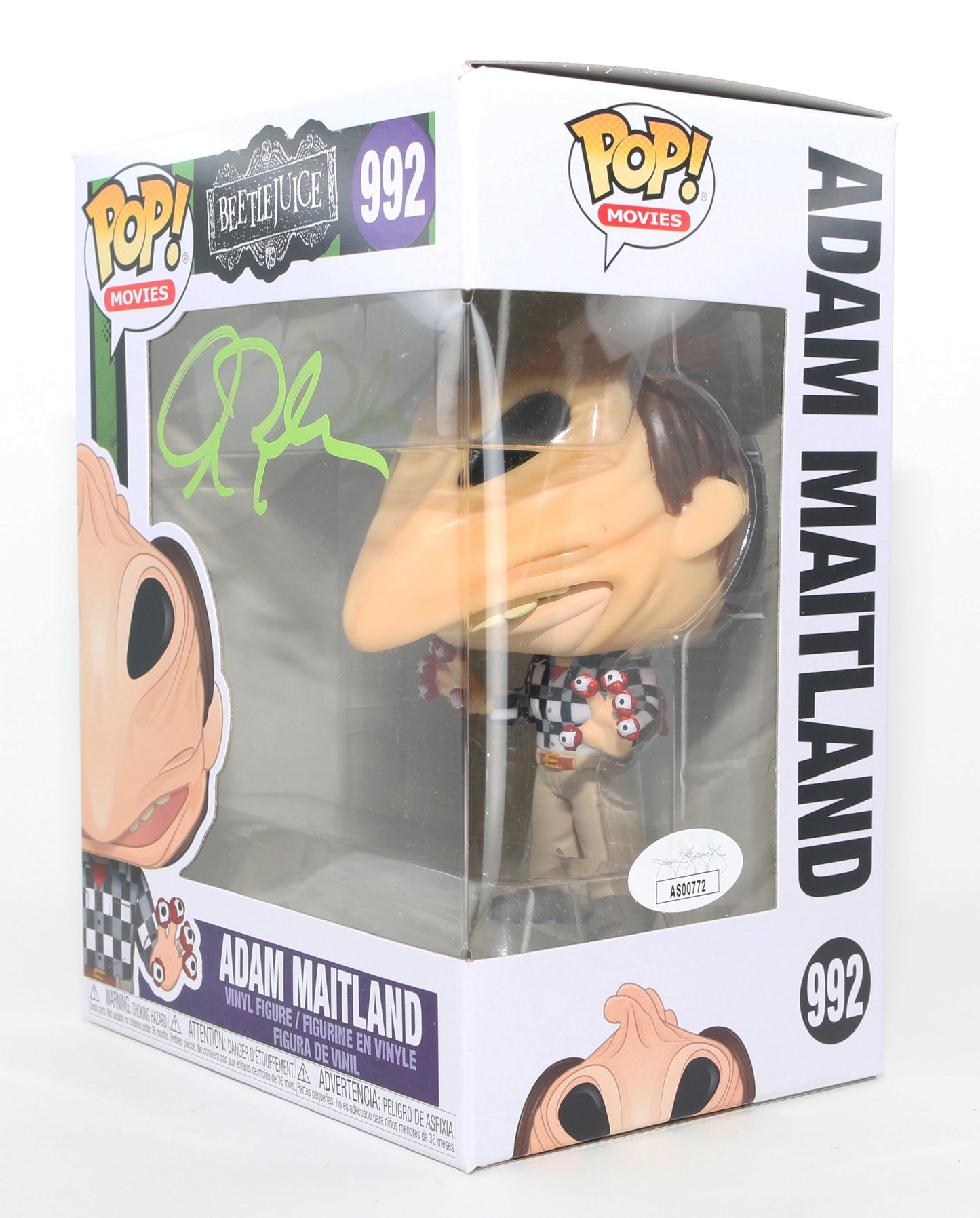 
                  
                    Alec Baldwin as Adam Maitland in Beetlejuice (JSA) Signed Funko POP! #992
                  
                