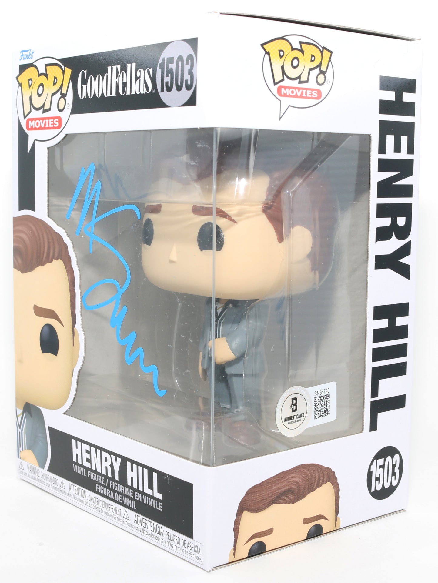 
                  
                    Martin Scorsese Director of Goodfellas (Beckett) Signed Funko POP! #1503
                  
                