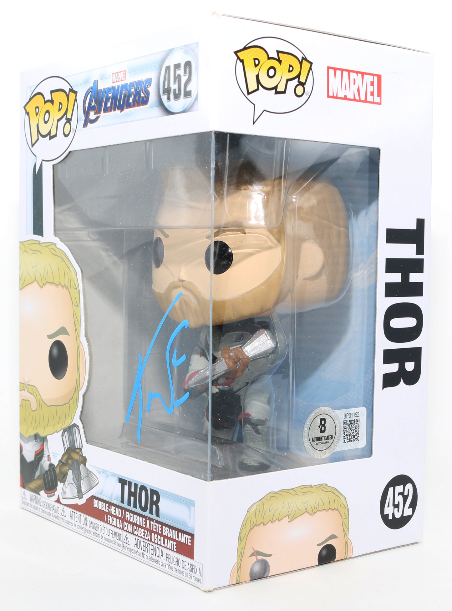 
                  
                    Kevin Feige President of Marvel Studios & Producer of Avengers: Endgame (Beckett) Signed Funko POP! #452
                  
                