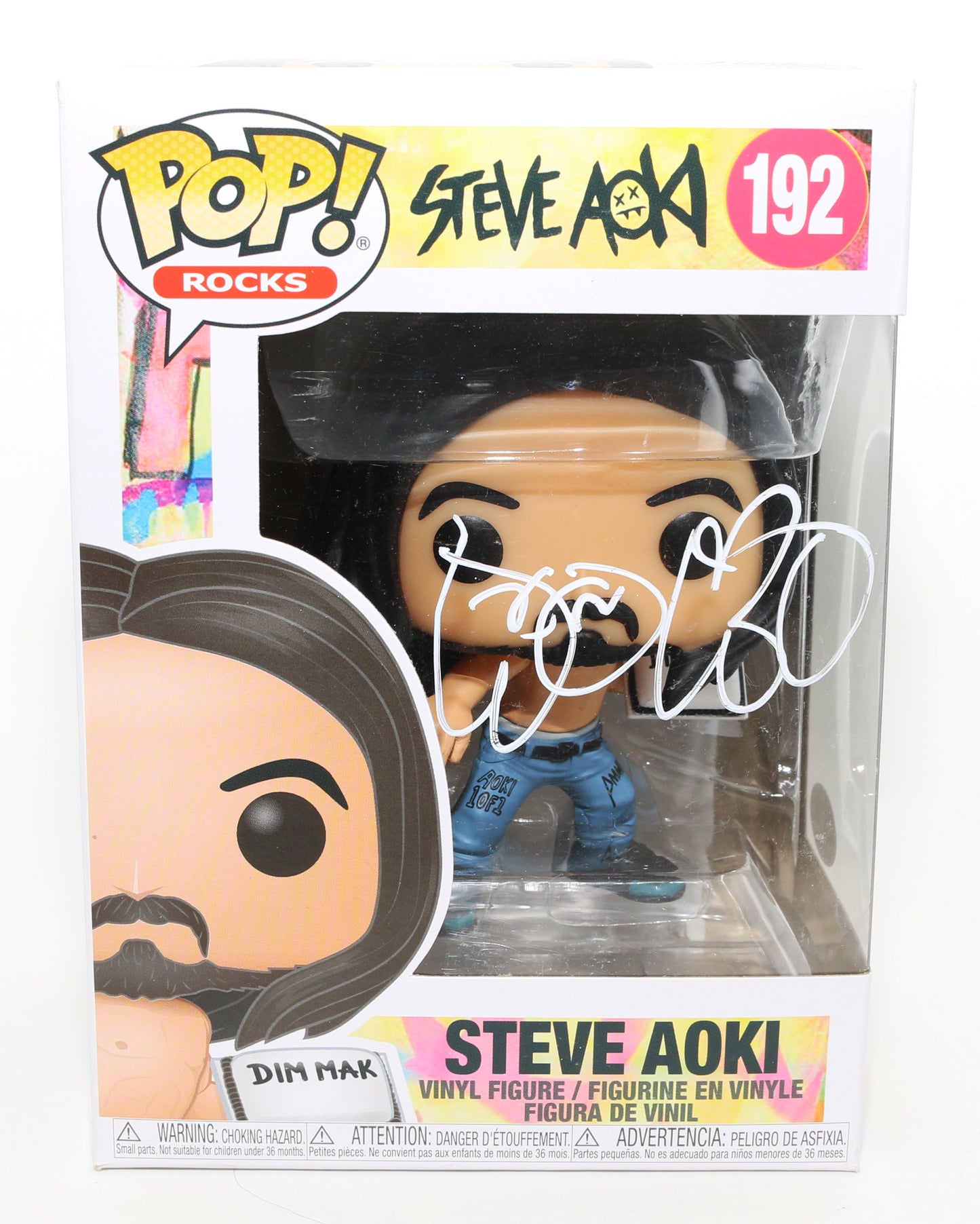 
                  
                    Steve Aoki Musician & Producer (JSA) Signed Funko POP! #192
                  
                