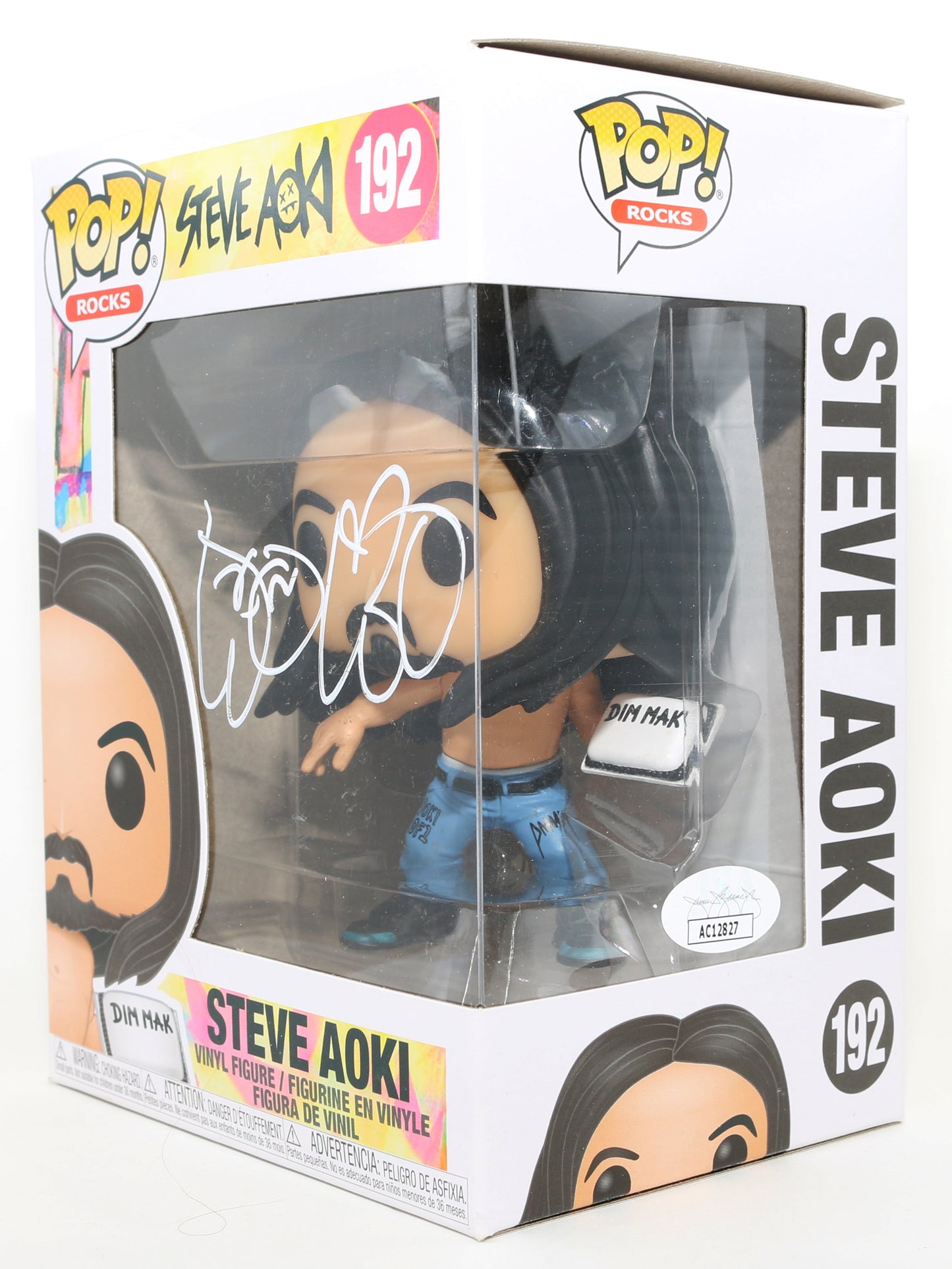 
                  
                    Steve Aoki Musician & Producer (JSA) Signed Funko POP! #192
                  
                