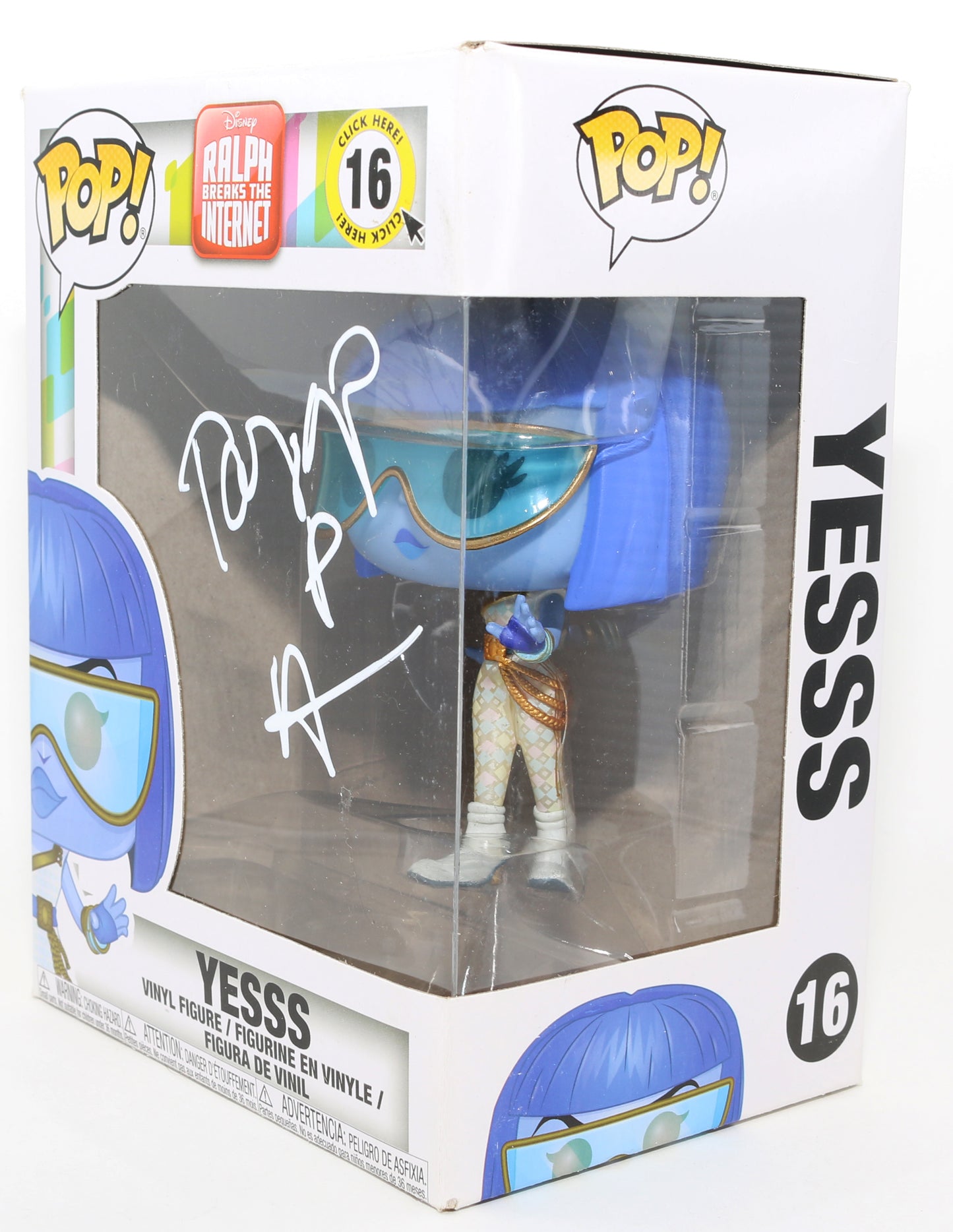 
                  
                    Taraji P. Henson as Yesss in Ralph Breaks the Internet Signed Funko POP! #16
                  
                