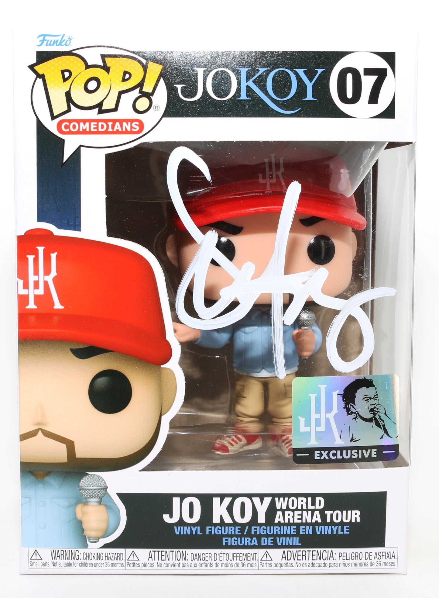 
                  
                    Jo Koy Musician World Arena Tour Exclusive (Beckett) Signed Funko POP! #07
                  
                