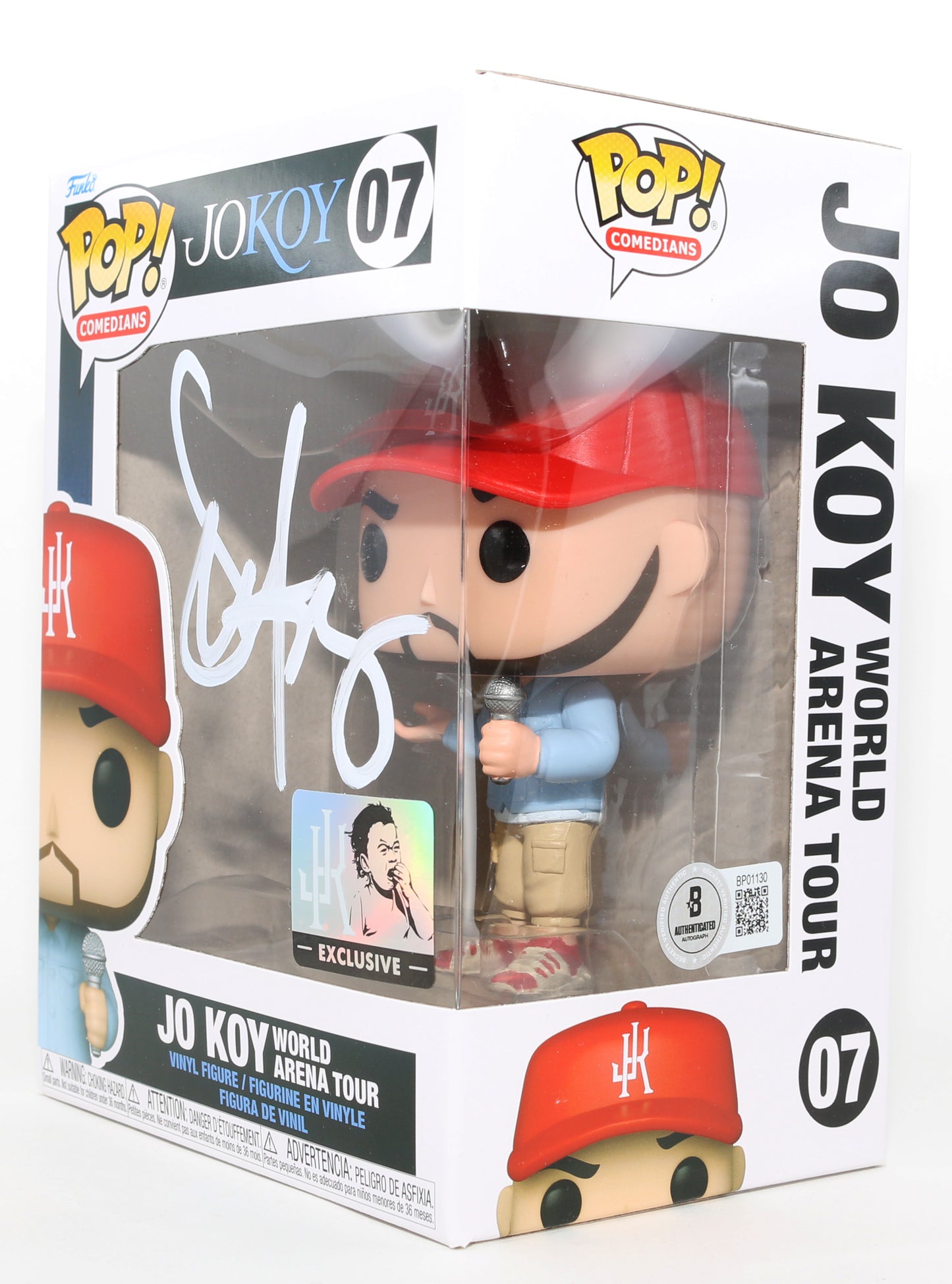 
                  
                    Jo Koy Musician World Arena Tour Exclusive (Beckett) Signed Funko POP! #07
                  
                