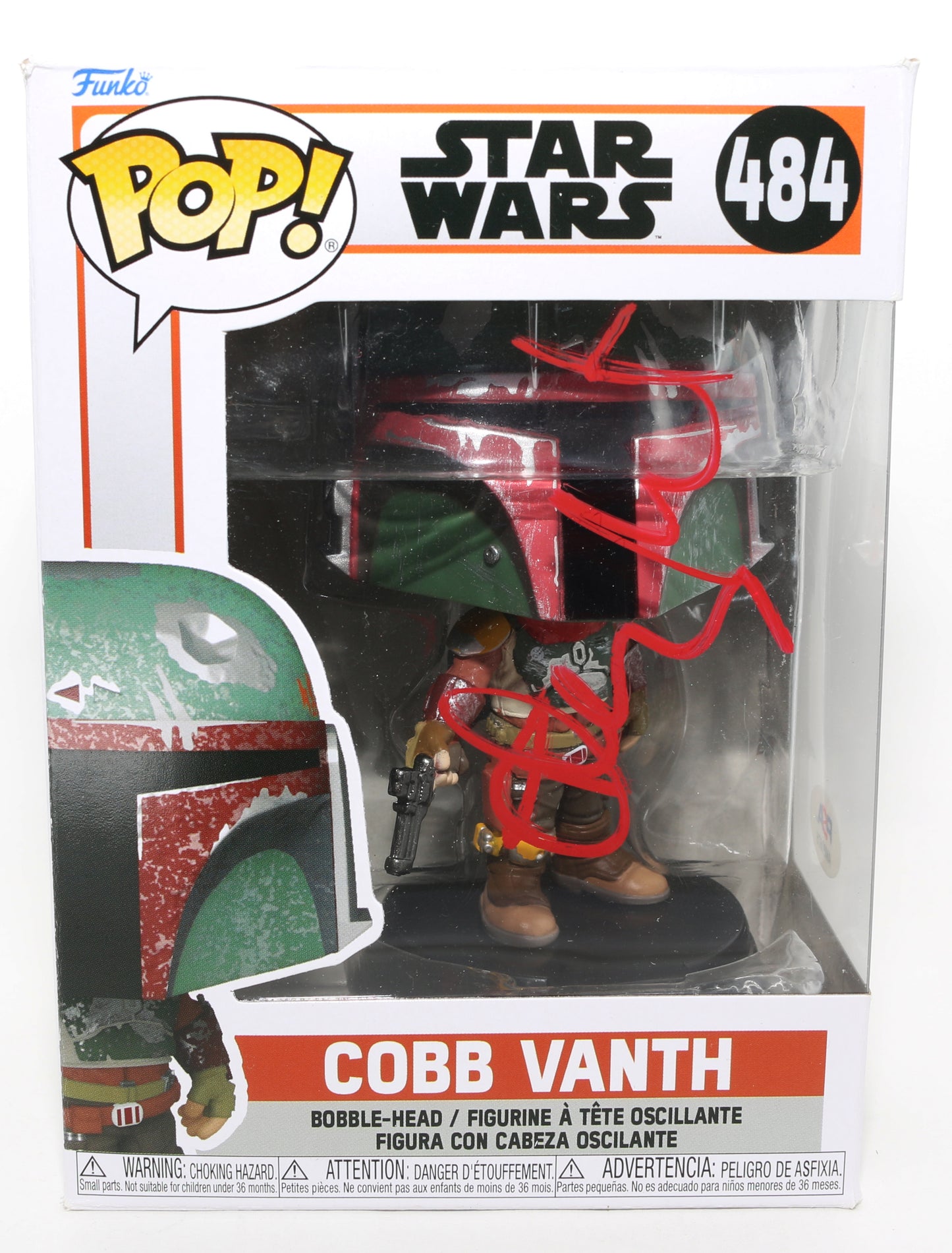 
                  
                    Timothy Olyphant as Cobb Vanth in Star Wars: The Book of Boba Fett (PSA) Signed Funko POP! #484
                  
                