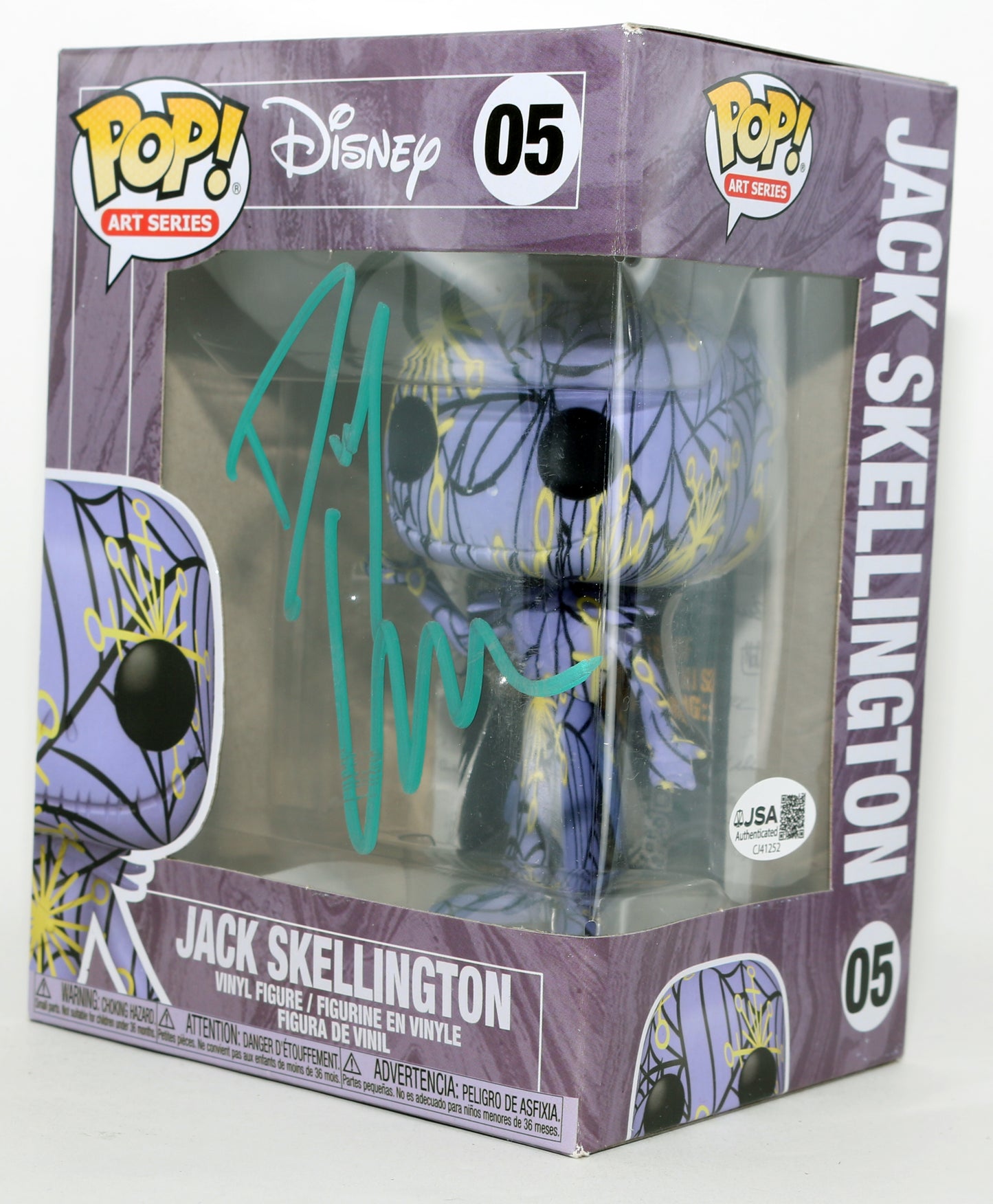 
                  
                    Danny Elfman as Jack Skellington in The Nightmare Before Christmas (JSA) Signed Funko POP! #05
                  
                