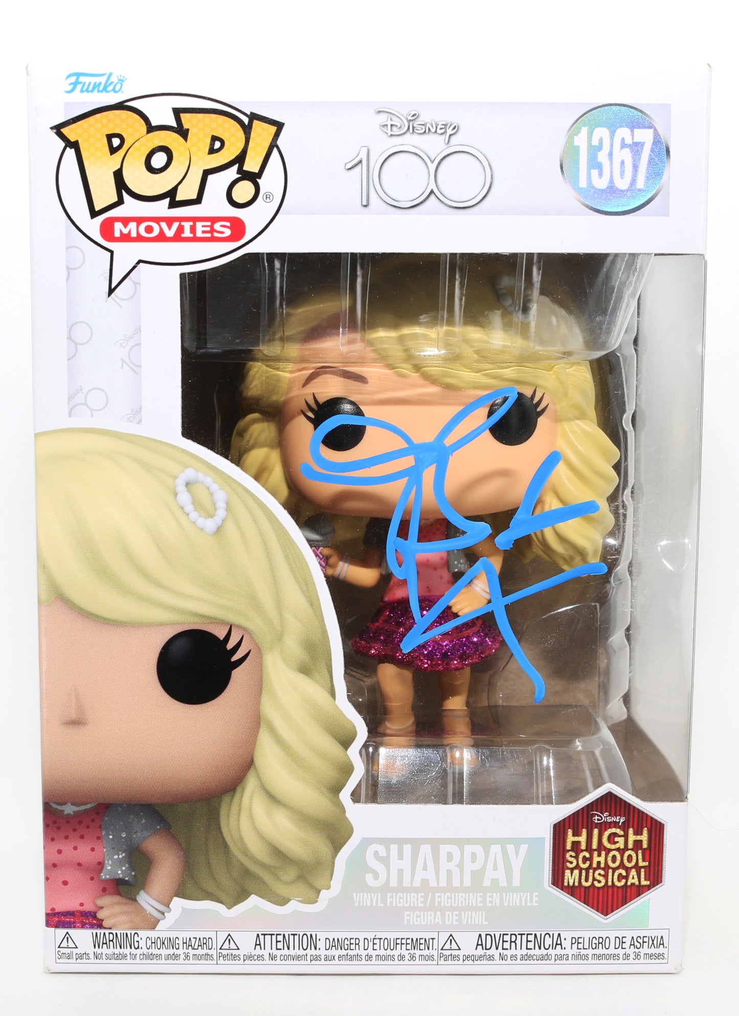 
                  
                    Ashley Tisdale as Sharpay Evans in High School Musical Signed Funko POP! #1367
                  
                