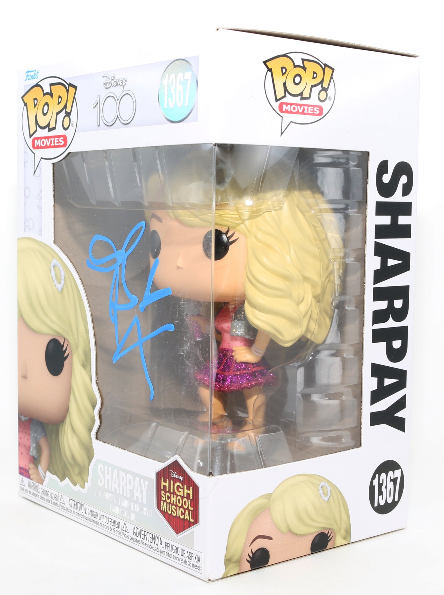 
                  
                    Ashley Tisdale as Sharpay Evans in High School Musical Signed Funko POP! #1367
                  
                