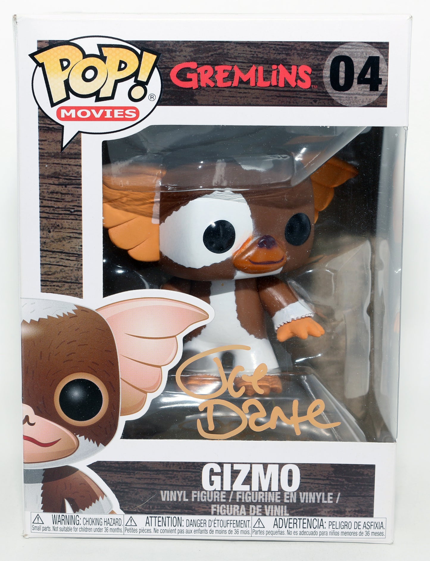 
                  
                    Joe Dante Director of Gremlins Signed Funko POP! #04
                  
                