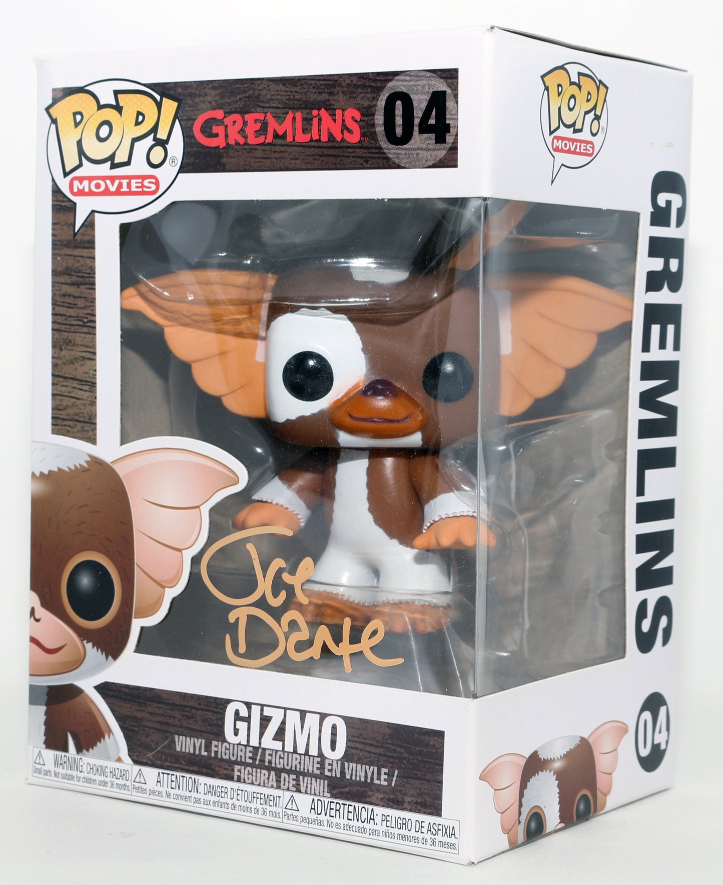 
                  
                    Joe Dante Director of Gremlins Signed Funko POP! #04
                  
                