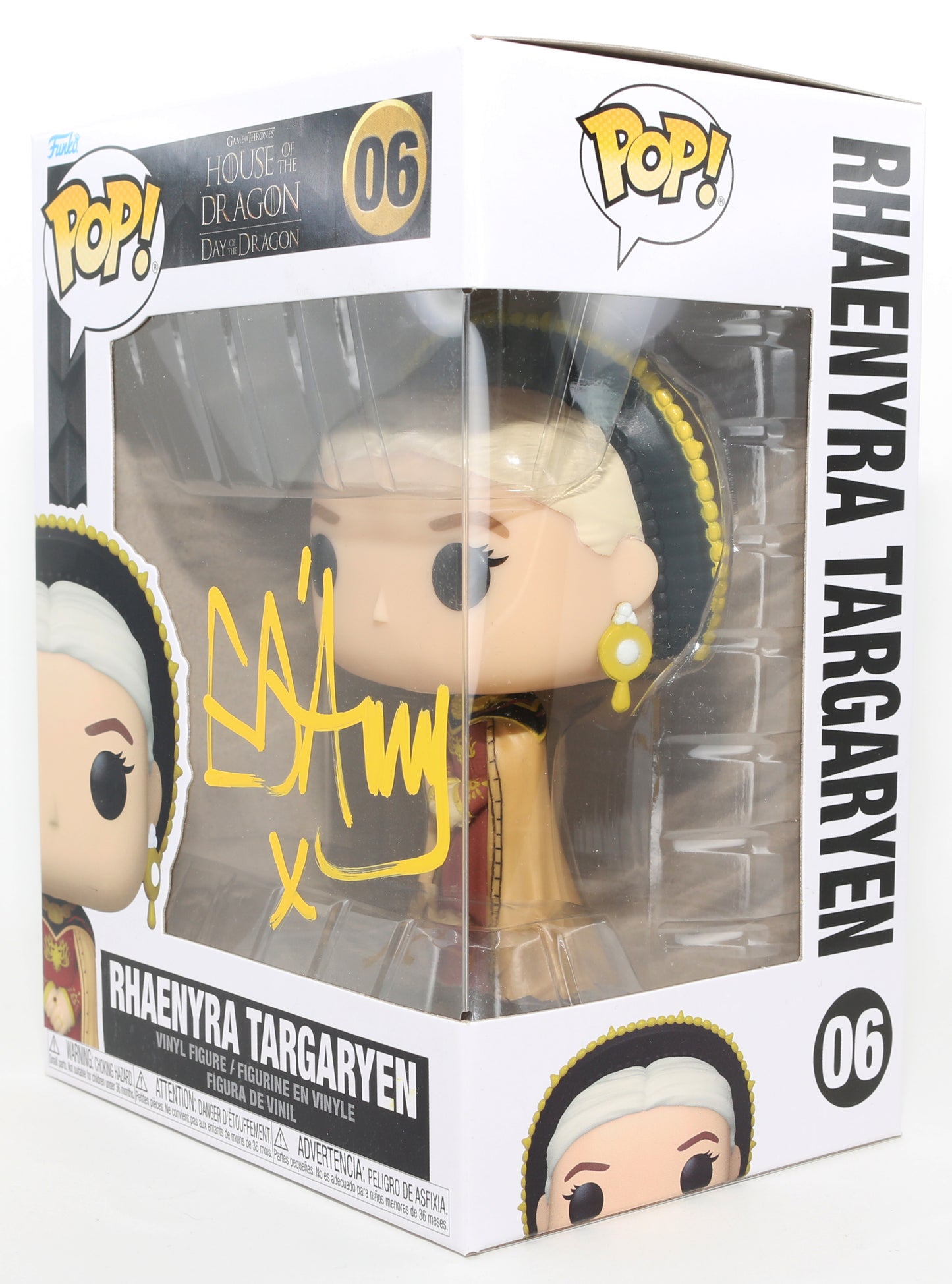 
                  
                    Emma D'Arcy as Rhaenyra Targaryen in HBO's House of the Dragon Signed Funko POP! #06
                  
                