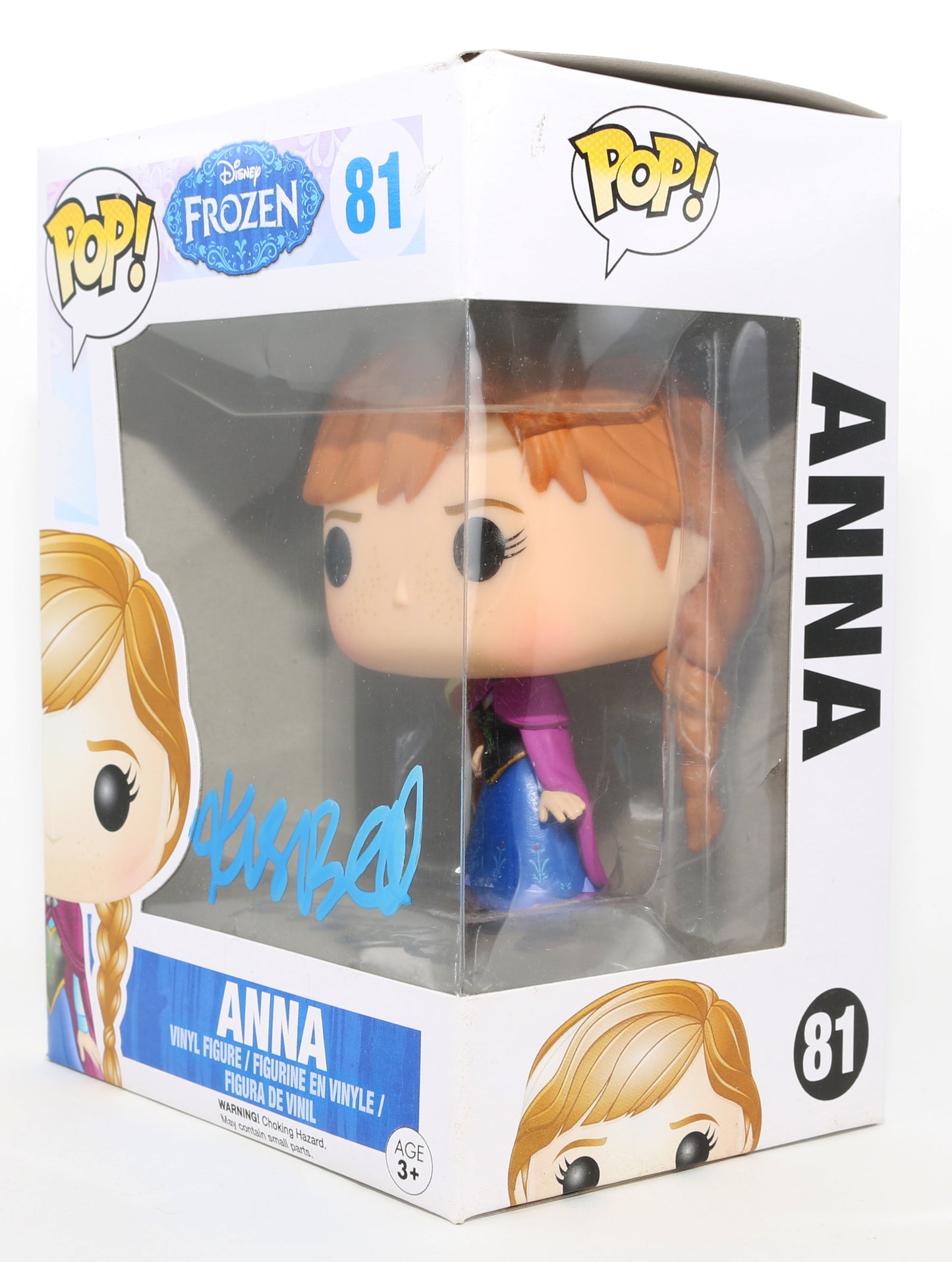 
                  
                    Kristen Bell as Anna in Disney's Frozen Signed Funko POP! #81
                  
                