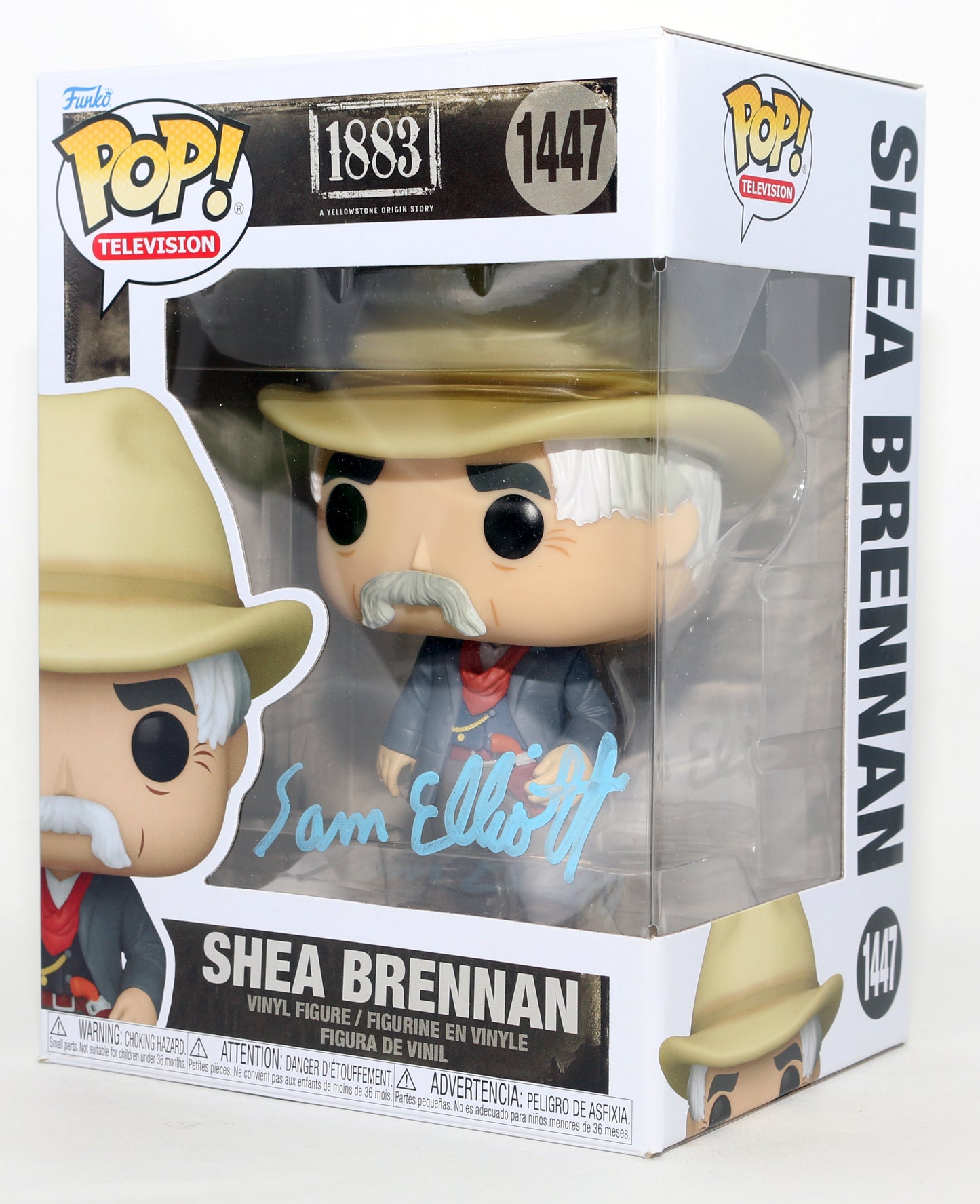
                  
                    Sam Elliott as Shea Brennan in 1883 Signed Funko POP! #1447
                  
                