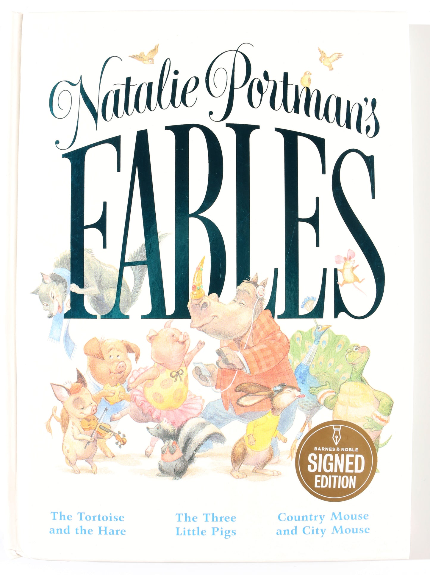 
                  
                    Natalie Portman's Fables Hardcover Children's Picture Book Signed by Natalie Portman
                  
                