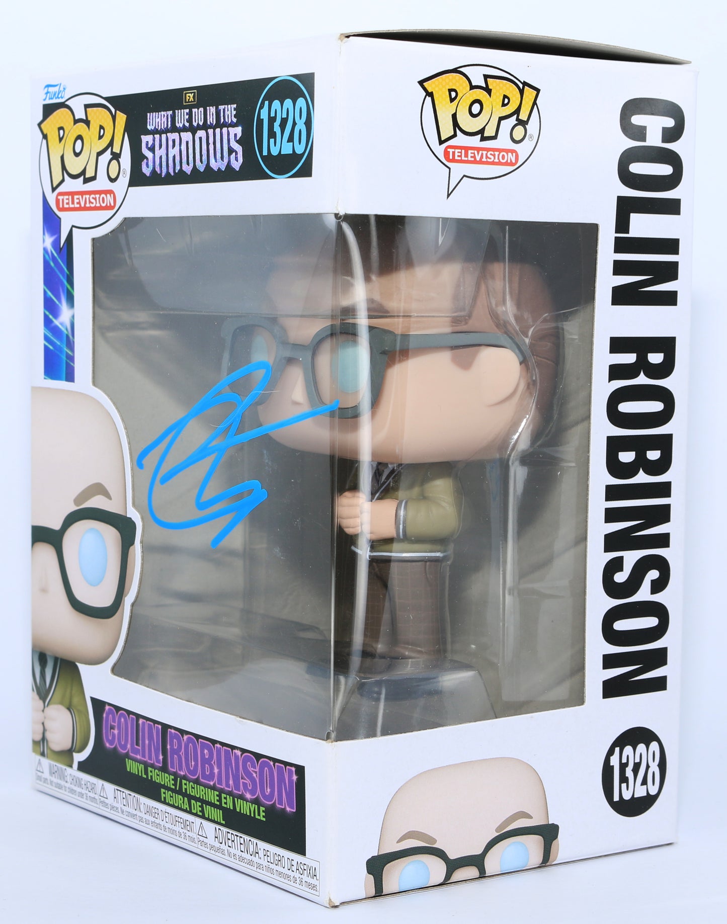 
                  
                    Mark Proksch as Colin Robinson in What We Do in the Shadows Signed Funko POP! #1328
                  
                