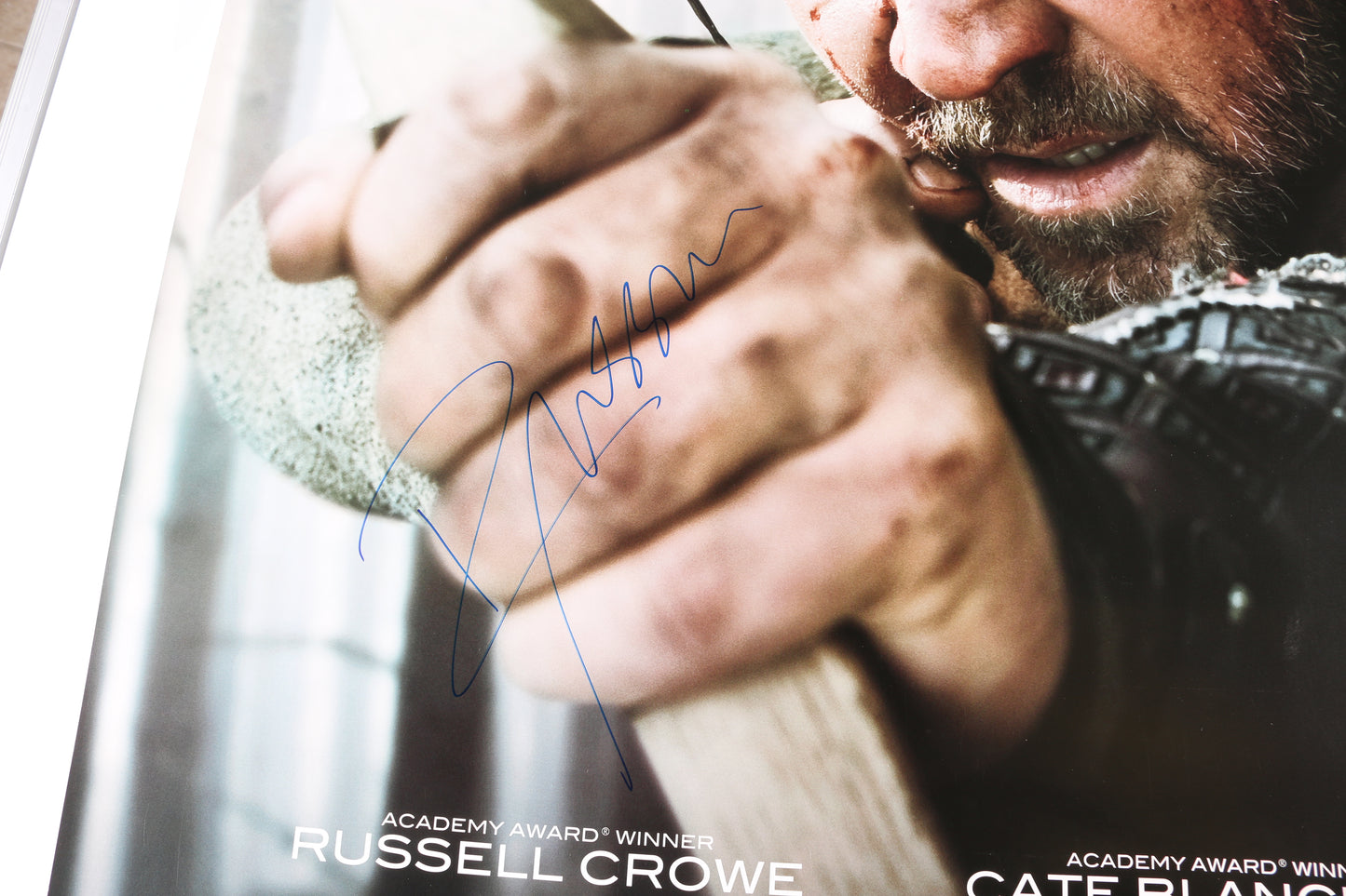 
                  
                    Russell Crowe as Robin Longstride in Ridley Scott's Robin Hood Signed 27x40 Poster
                  
                