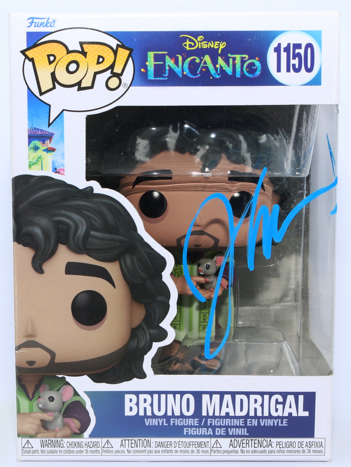 
                  
                    John Leguizamo as Bruno in Encanto Signed Funko POP! #1150
                  
                