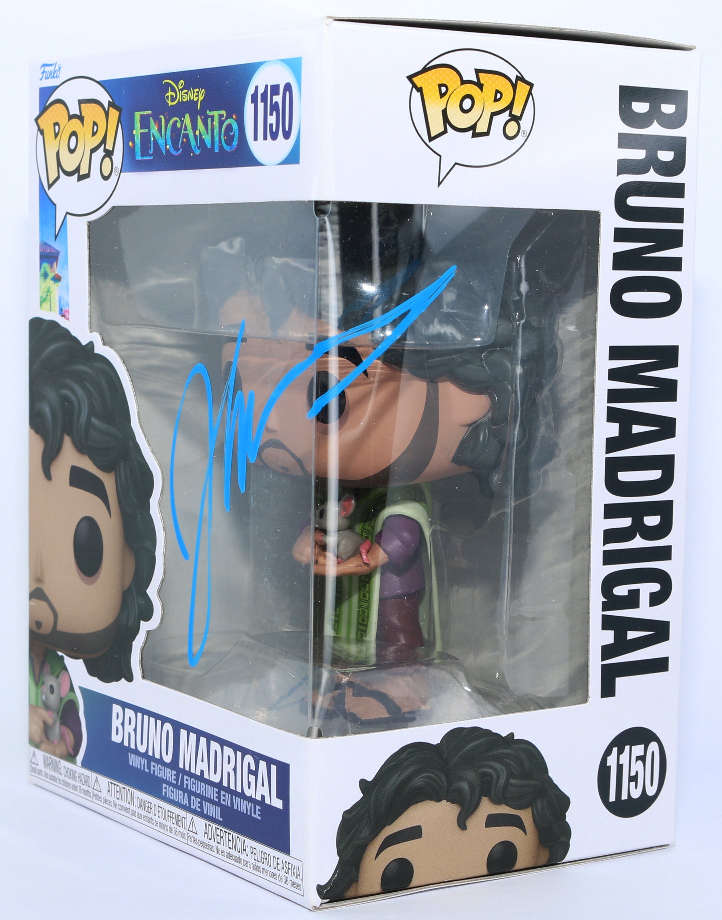 
                  
                    John Leguizamo as Bruno in Encanto Signed Funko POP! #1150
                  
                