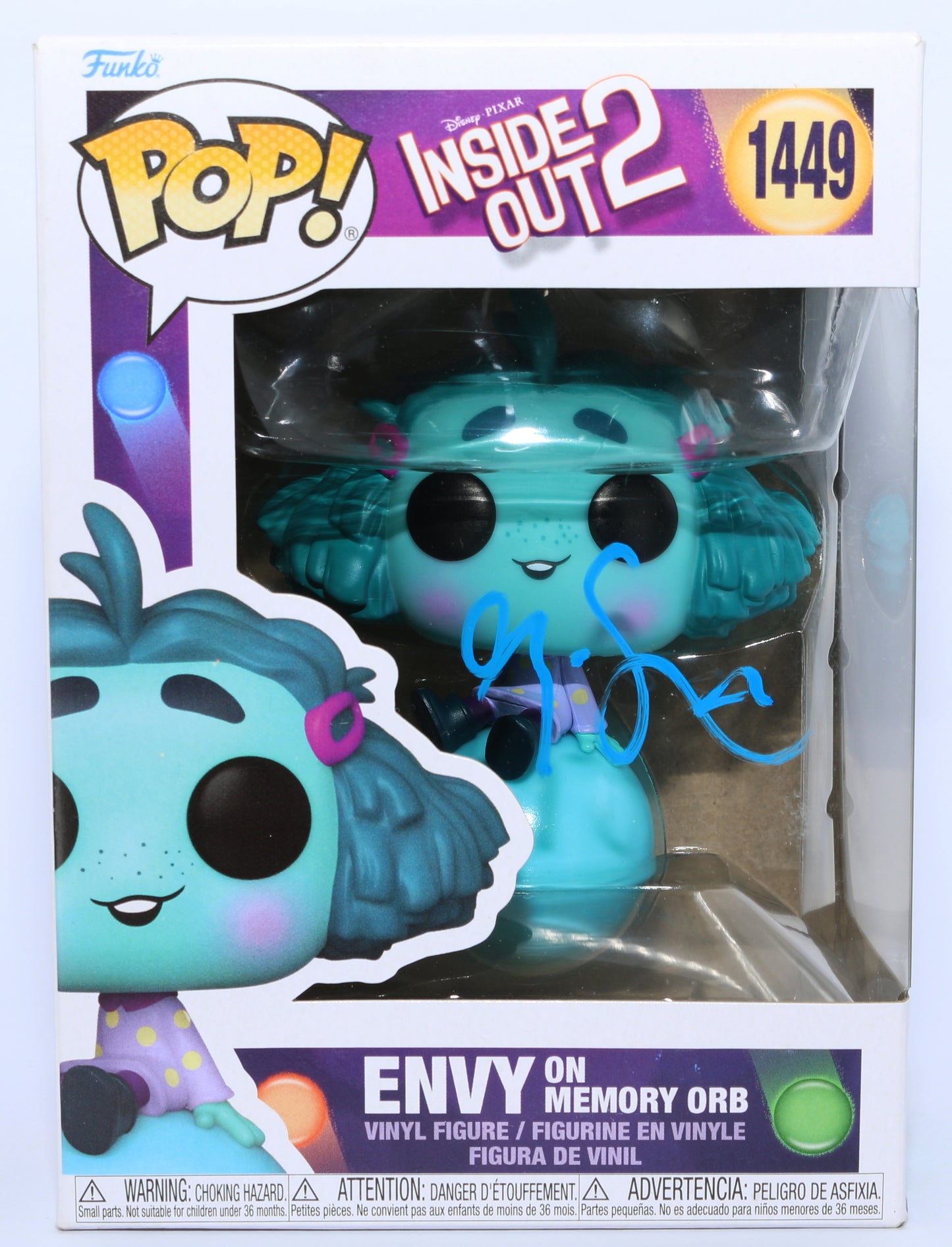 
                  
                    Ayo Edebiri as Envy in Inside Out 2 Signed Funko POP! #1449
                  
                