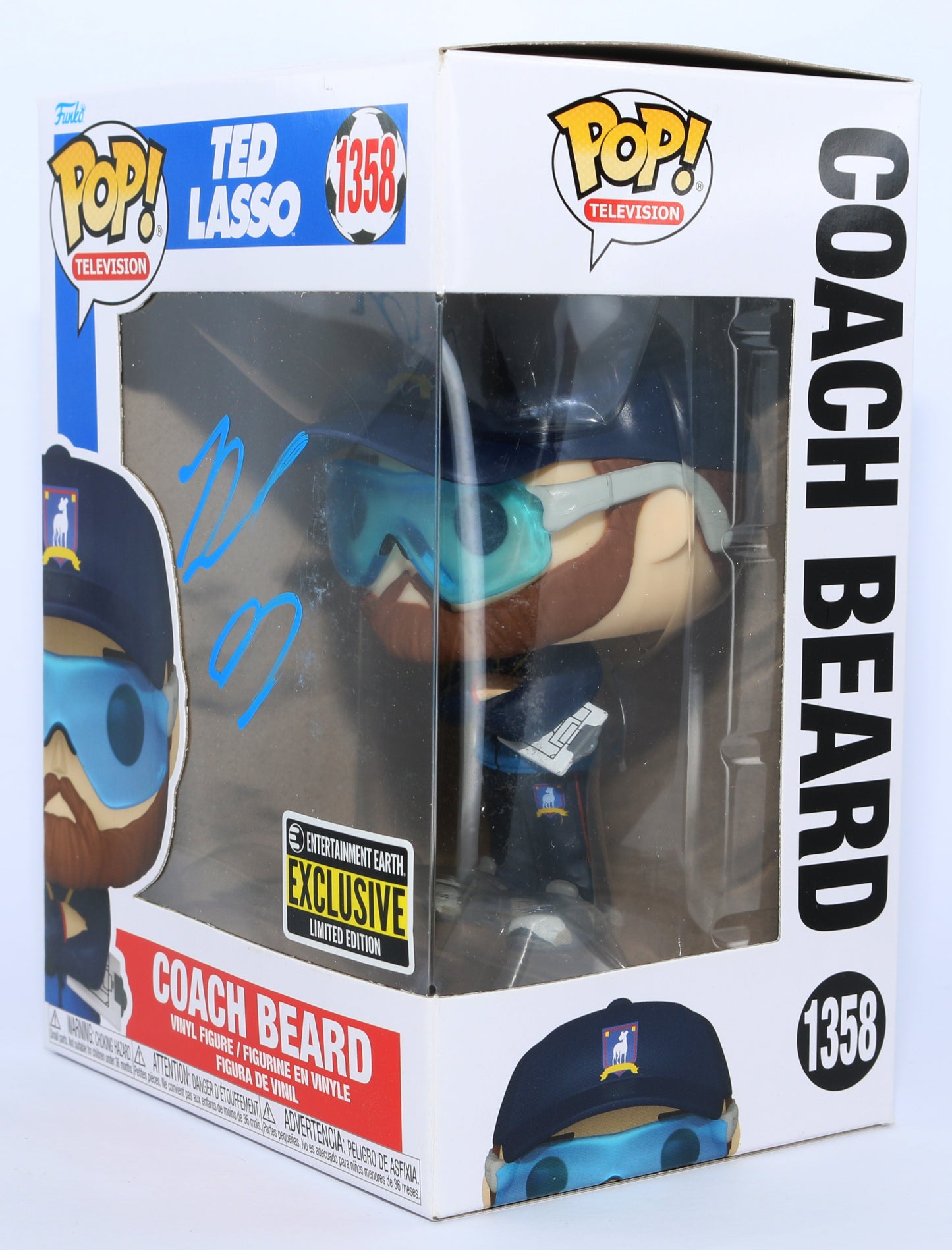 
                  
                    Brendan Hunt as Coach Beard in Ted Lasso Entertainment Earth Exclusive Signed Funko POP! #1358
                  
                
