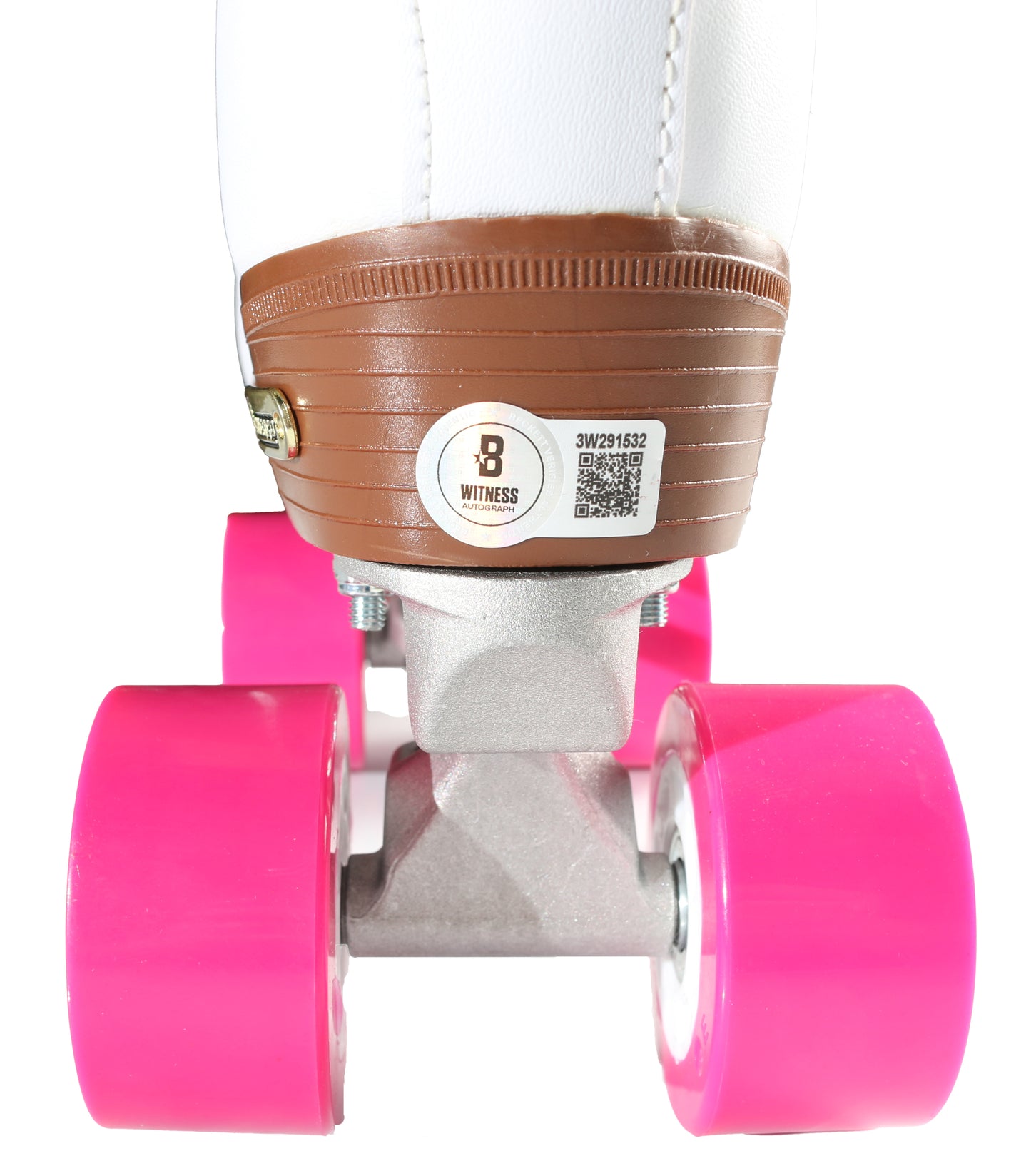 
                  
                    Heather Graham as Rollergirl in Paul Thomas Anderson's Boogie Nights (Beckett Witnessed) Signed Prop Replica Roller Skate with Character Name
                  
                