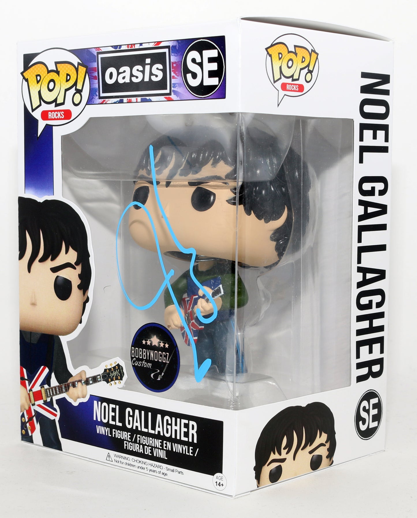 
                  
                    Noel Gallagher Songwriter, Lead Guitarist, & Co-lead Vocalist of Oasis Bobbynoggz Custom Signed Funko POP! #SE
                  
                