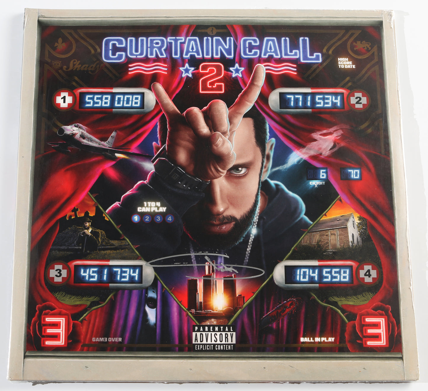 
                  
                    Curtain Call 2 12" Vinyl Record (Sealed) Signed by Eminem
                  
                