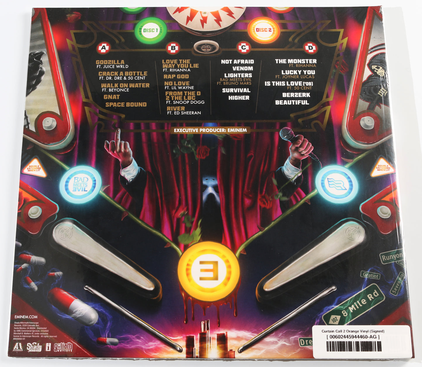 
                  
                    Curtain Call 2 12" Vinyl Record (Sealed) Signed by Eminem
                  
                