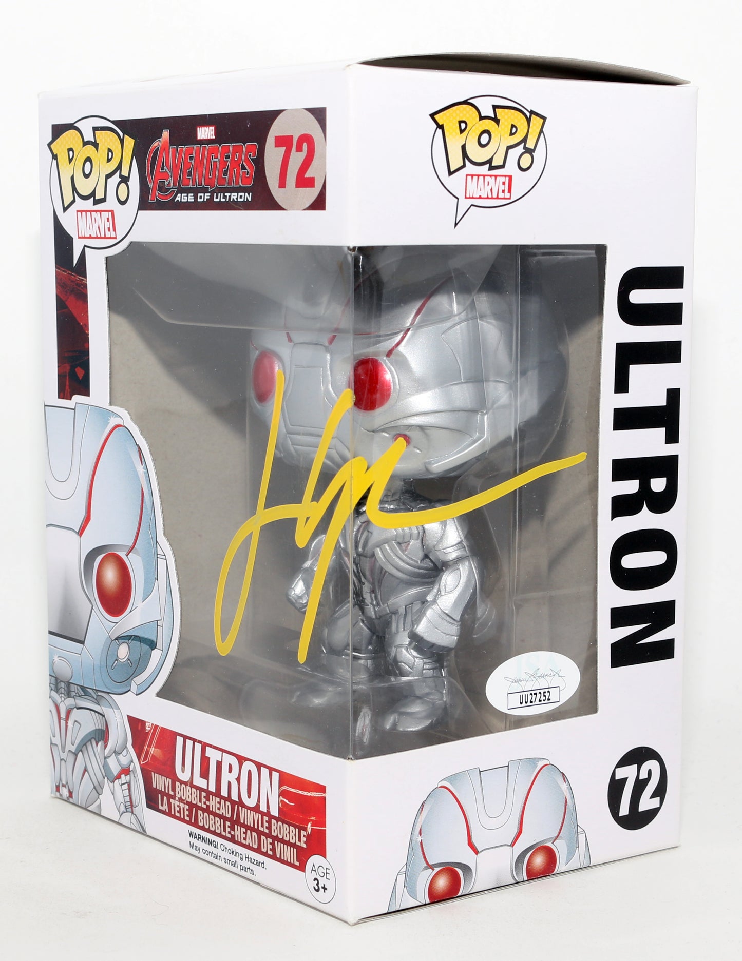 
                  
                    James Spader as Ultron in Avengers: Age of Ultron (JSA) Signed Funko POP! #72
                  
                