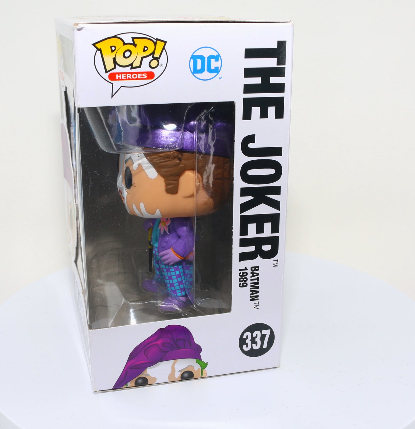 
                  
                    Jack Nicholson as The Joker in Tim Burton's Batman 1989 Signed Funko POP! #337 Chase Variant
                  
                