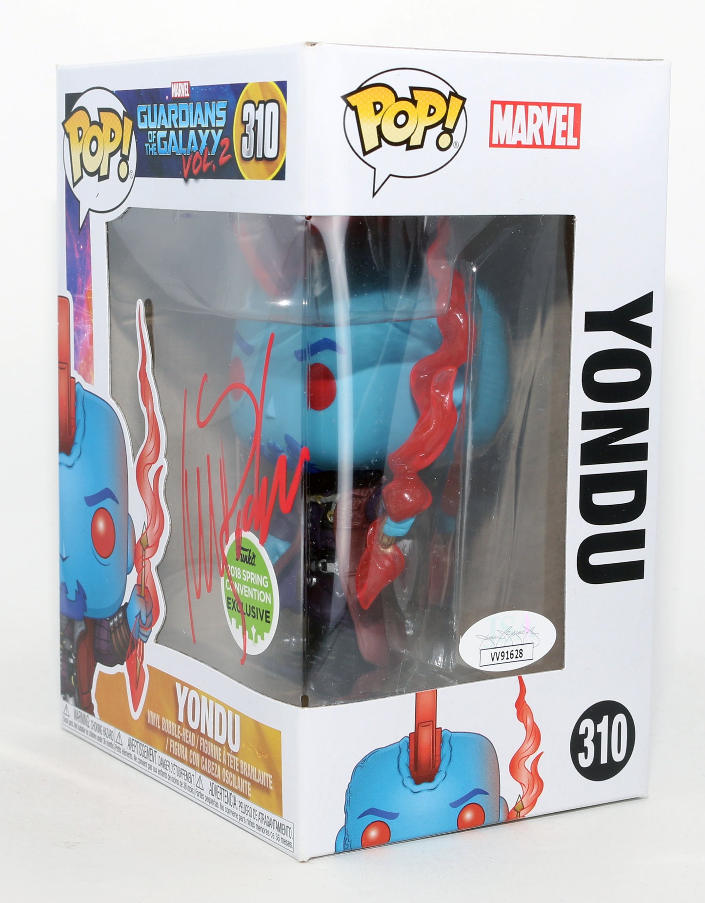 
                  
                    Michael Rooker as Yondu in Guardians of the Galaxy Vol. 2 2018 Spring Con Exclusive (JSA) Signed Funko POP! #310
                  
                