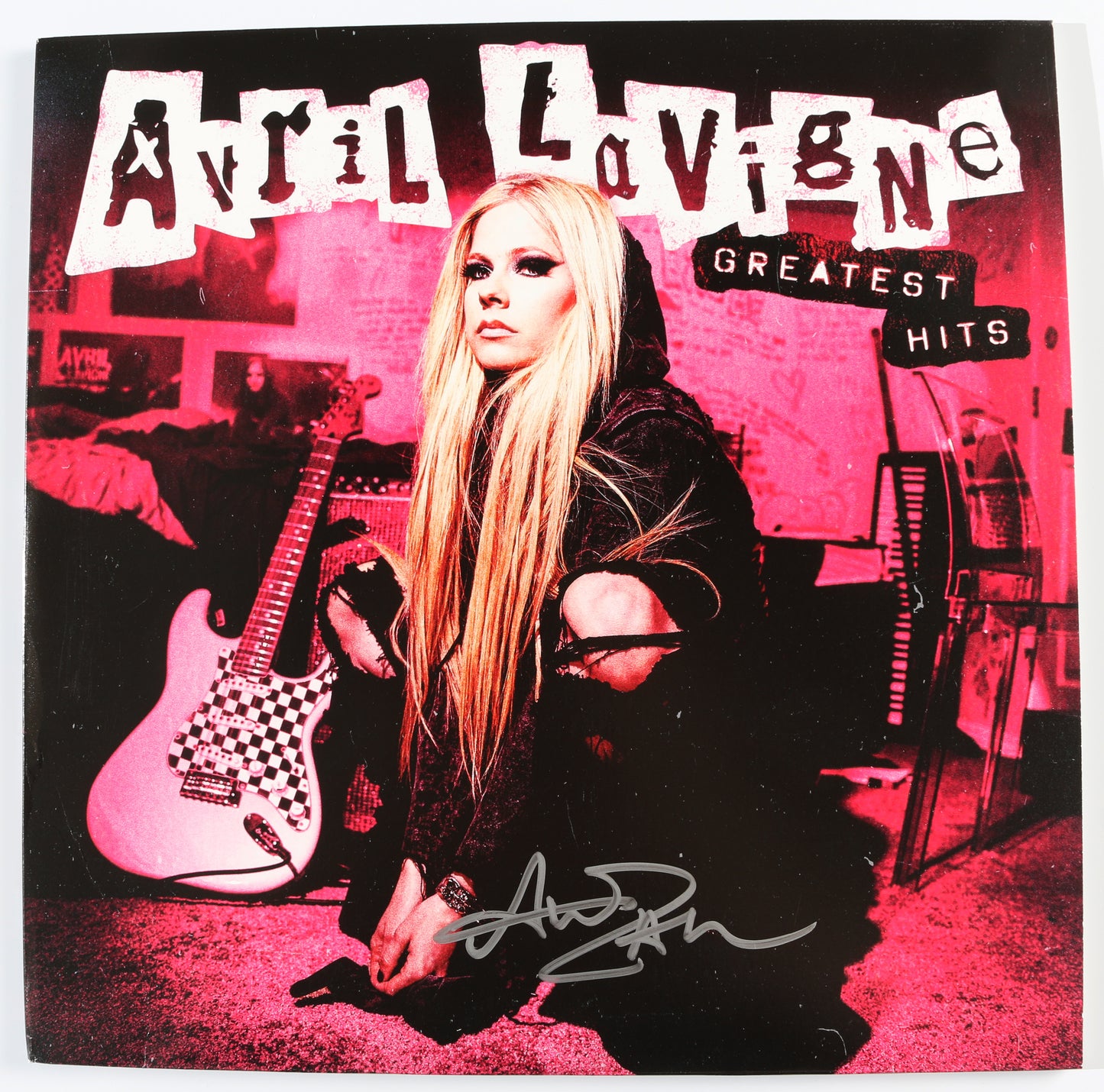 
                  
                    Avril Lavigne: Greatest Hits (JSA) LP 12" Vinyl Record Signed by Avril Lavigne
                  
                